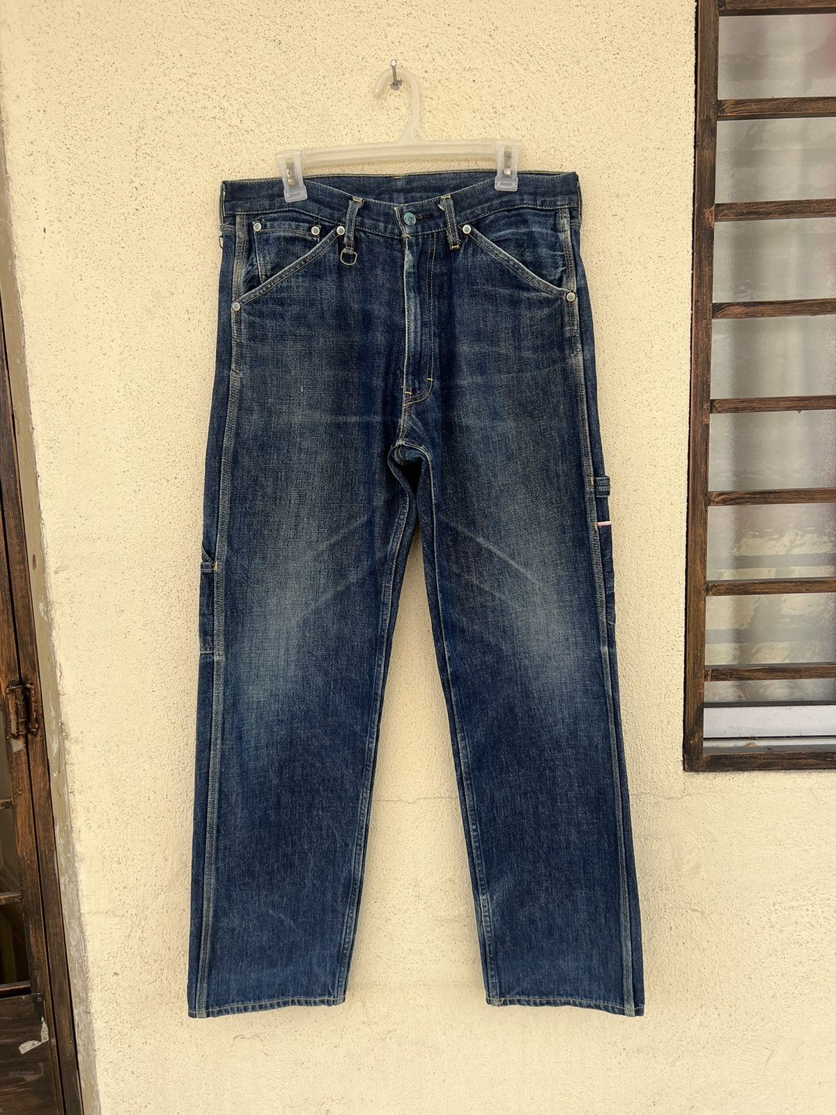Fragment Design × Levi's 2009 Levi’s Fenom X Fragment Design Denim Carpenter Jeans Size US 34 / EU 50 - 6 Thumbnail