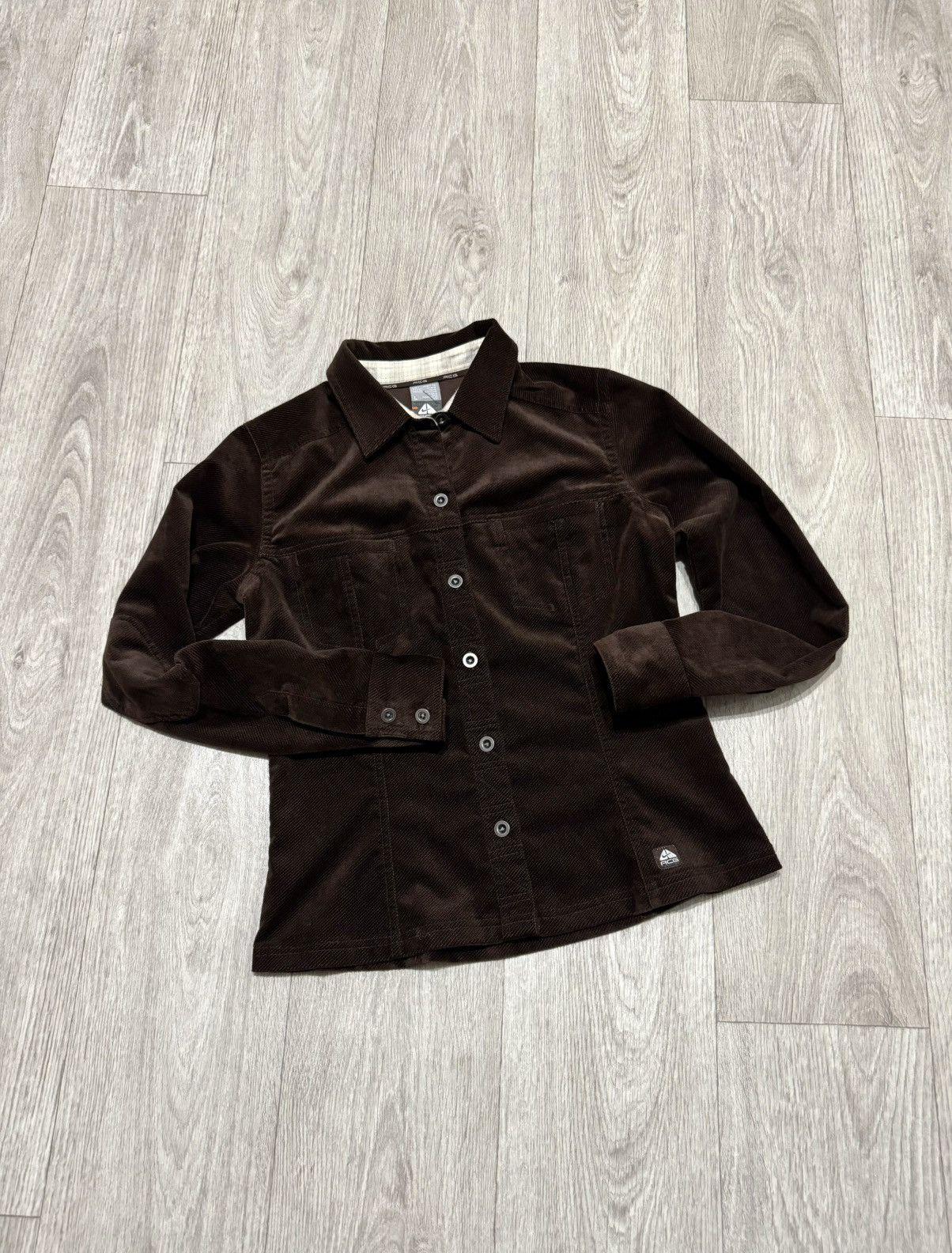 Nike ACG 🔷Vintage Nike ACG Velour Shirt🔷 Size L / US 10 / IT 46 - 1 Thumbnail