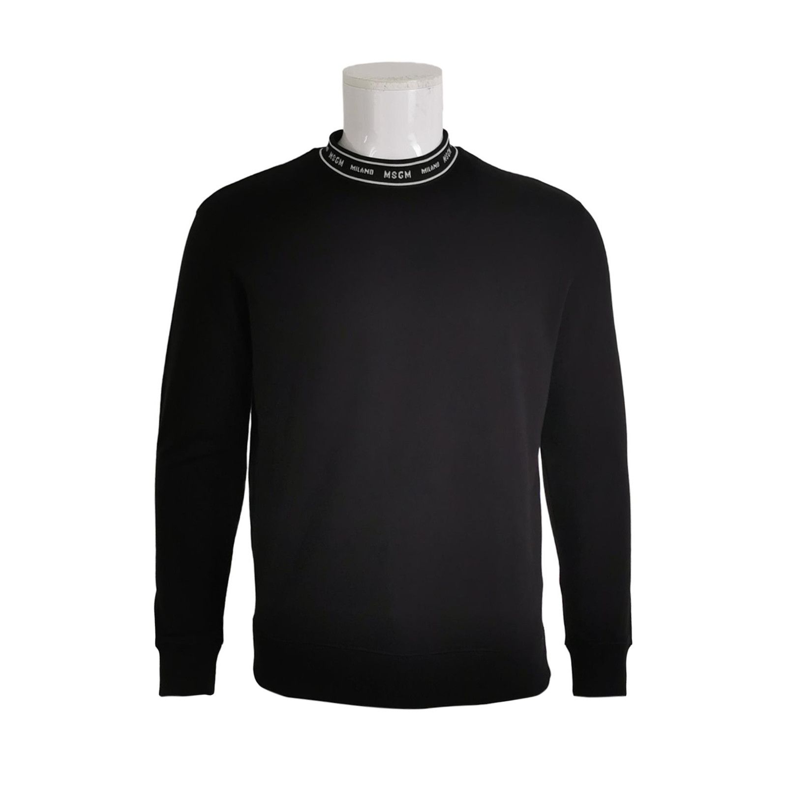 MSGM MSGM Logo Neck Sweatshirt M Size M / US 6-8 / IT 42-44 - 1 Thumbnail