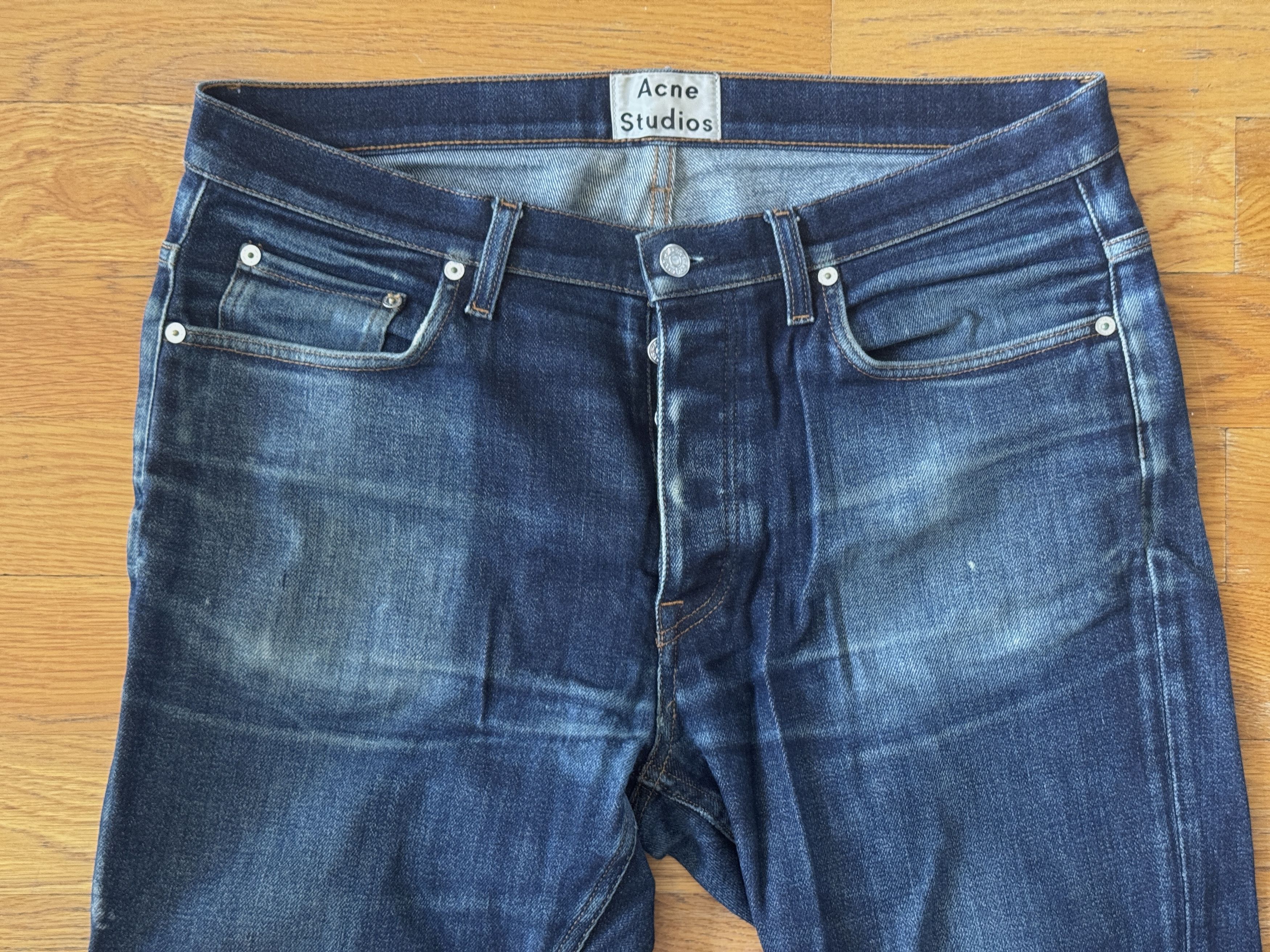 Acne Studios Vintage Town Jeans Size US 34 / EU 50 - 3 Thumbnail