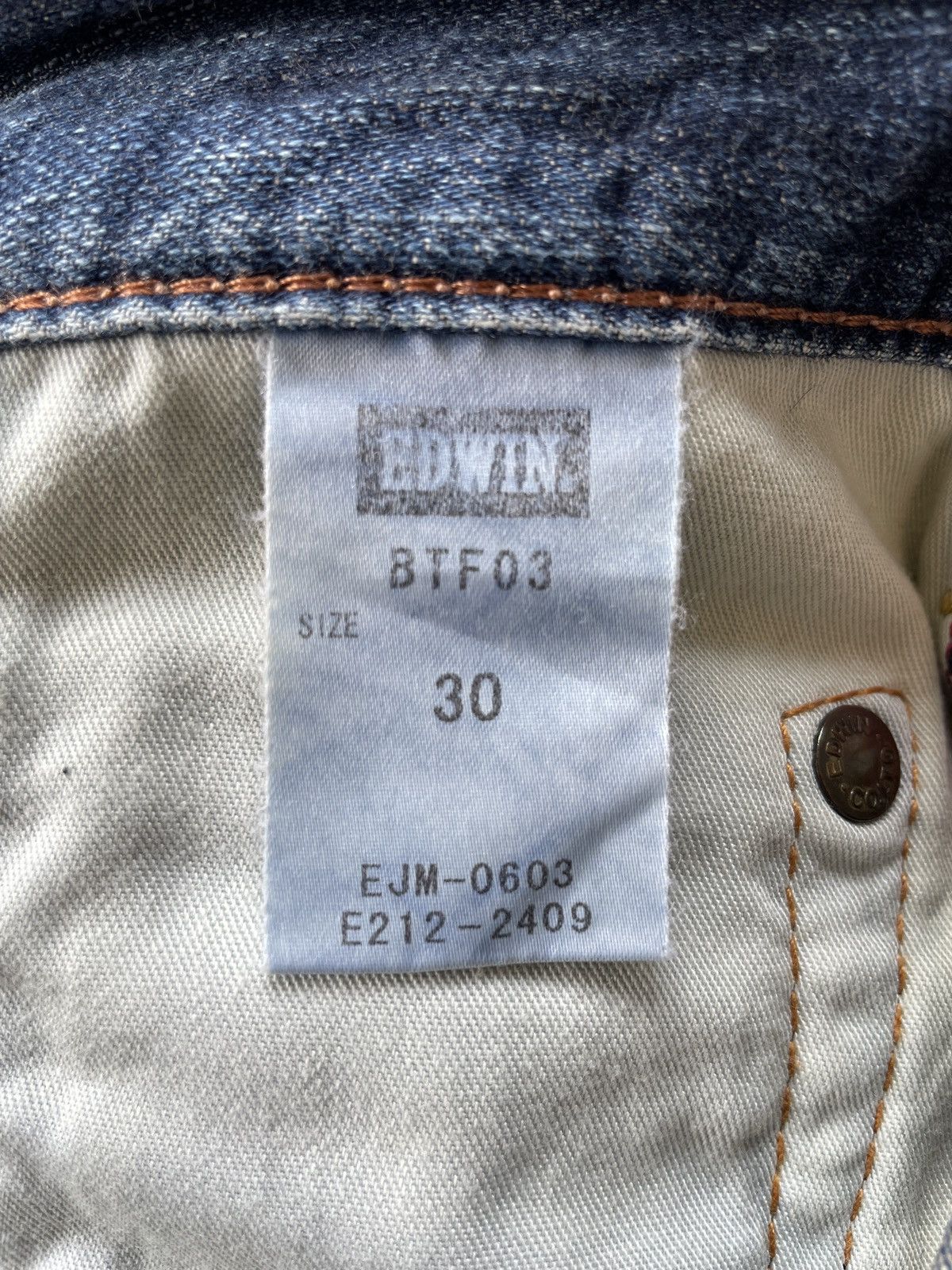 Edwin Edwin Buckle Back Jeans Size US 31 - 11 Thumbnail