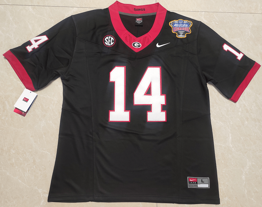 Other Georgia Bulldogs #14 Gunner Stockton College Football Size US L / EU 52-54 / 3 - 1 Thumbnail