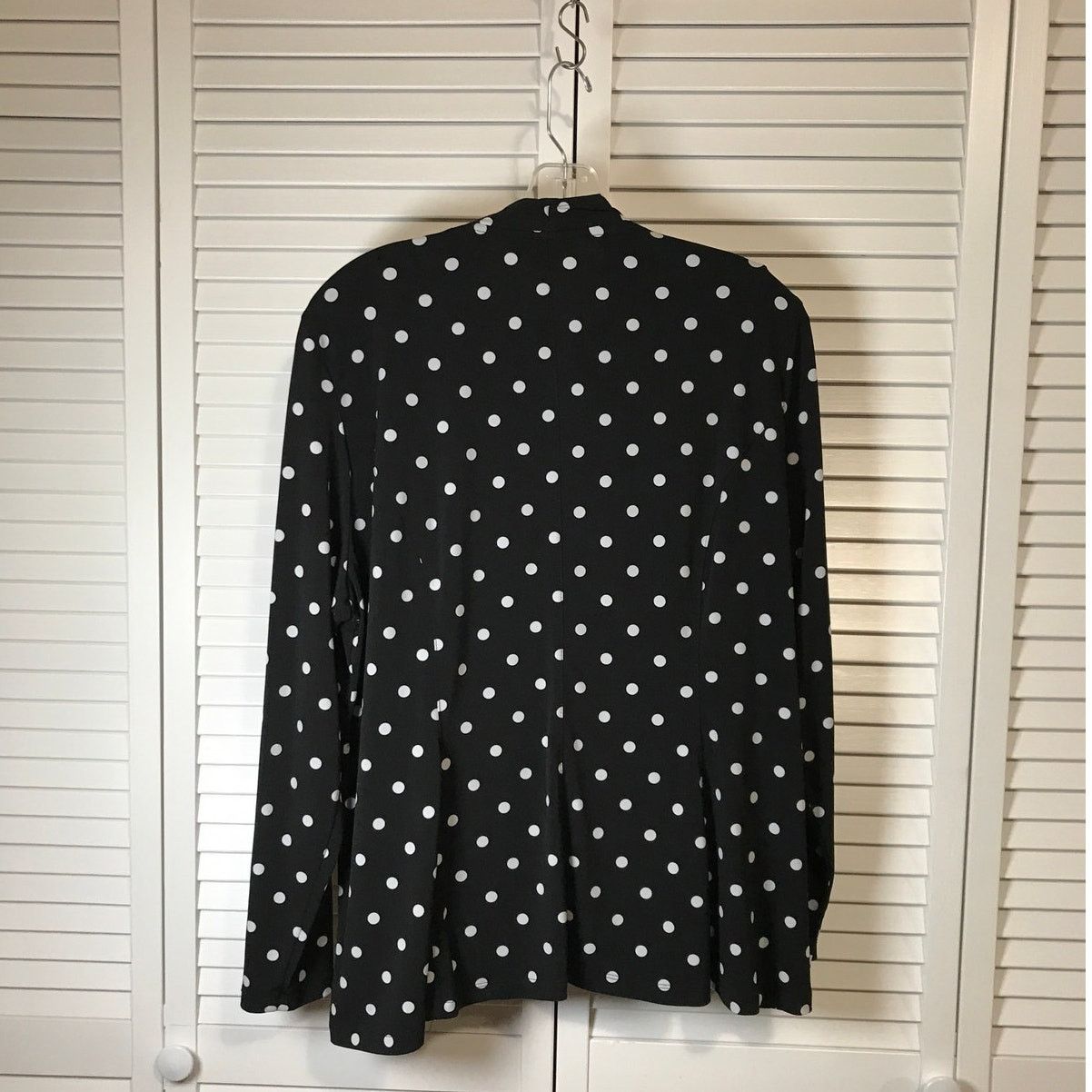 Other Allison Daley Pok-a-dot Long Sleeve Tank & Jacket Set L Size L / US 10 / IT 46 - 2 Thumbnail