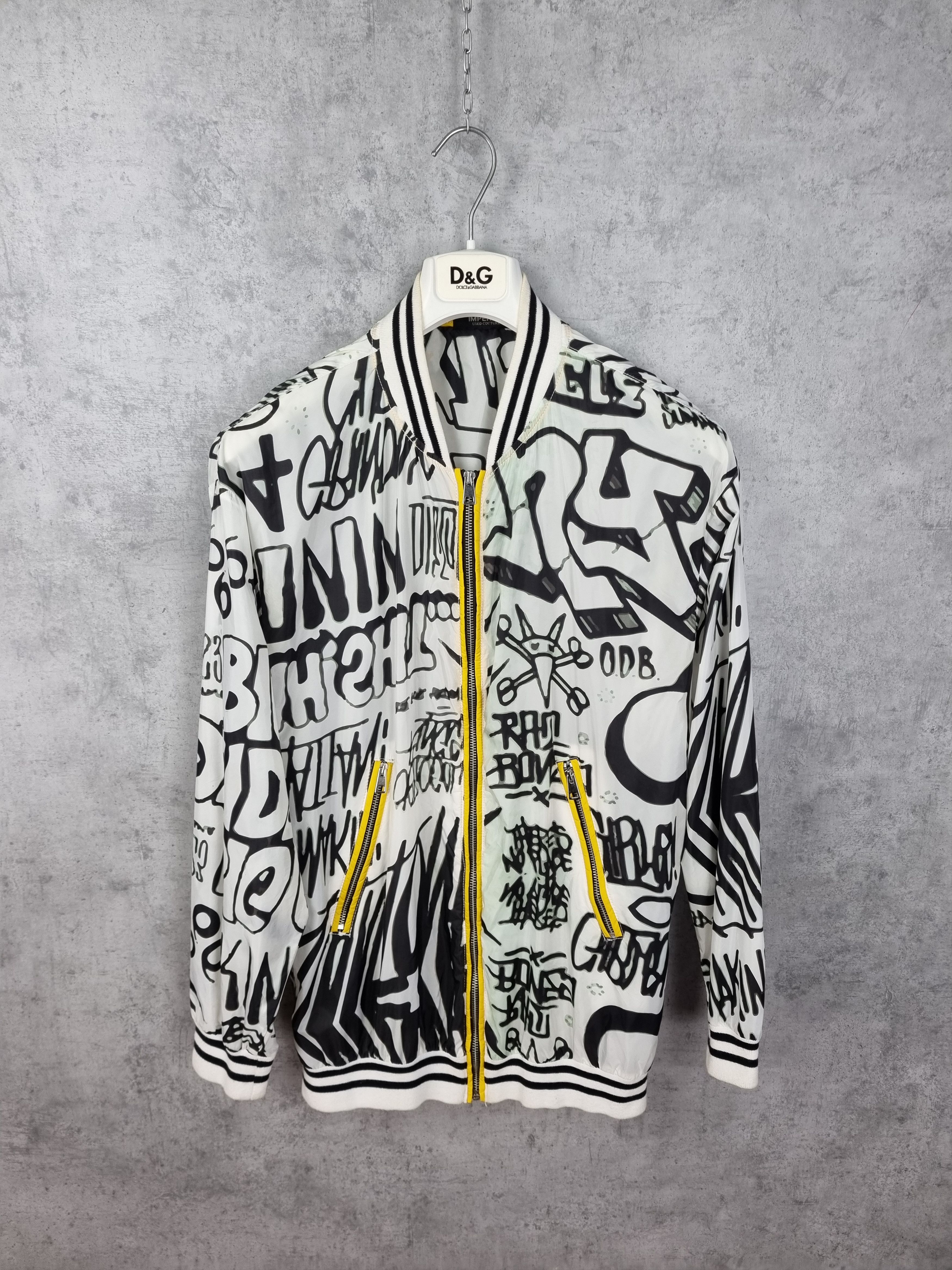 Japanese Brand Vintage Street Art Print Nylon light fabrics jacket Size US L / EU 52-54 / 3 - 17 Thumbnail