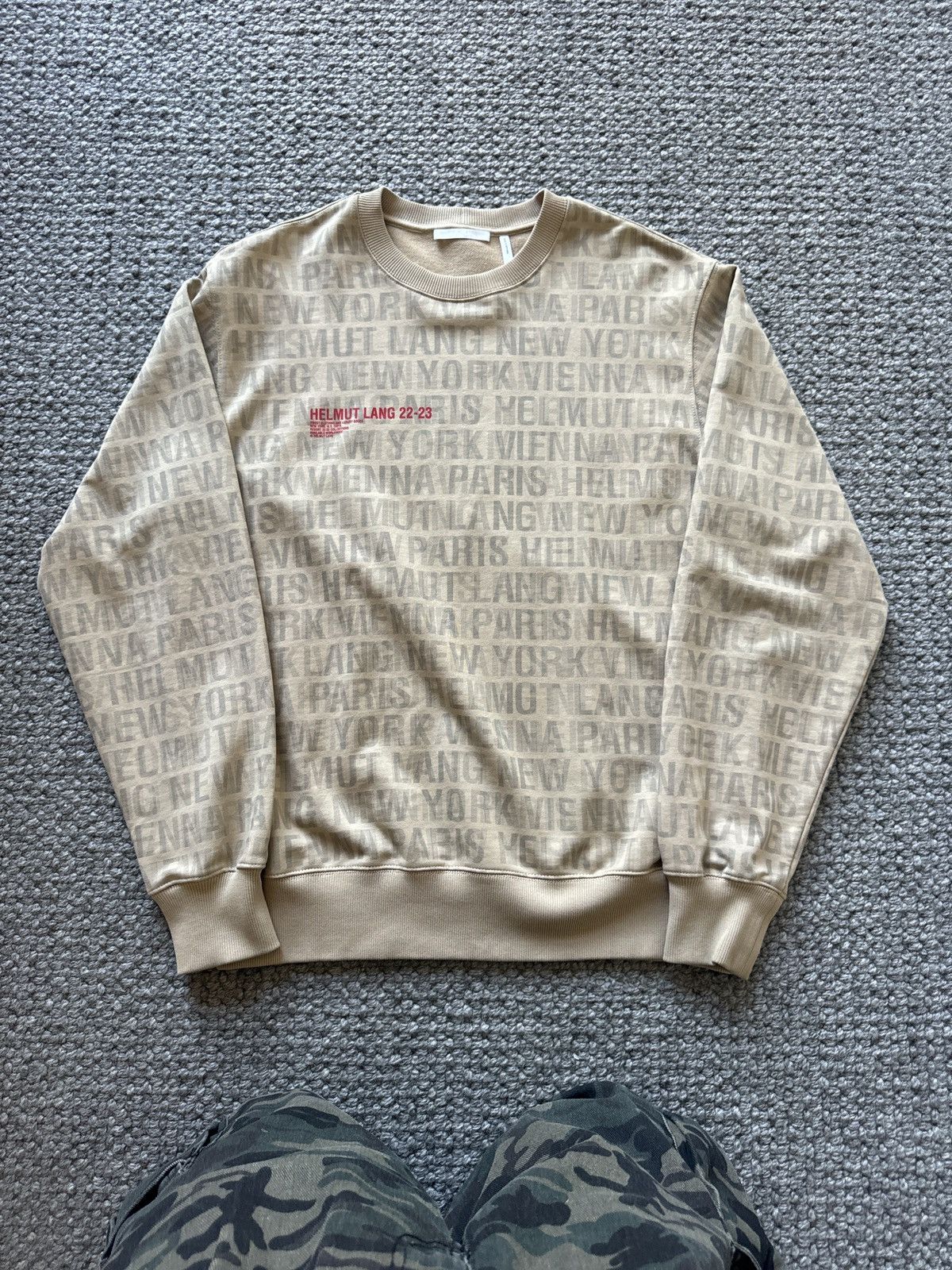 Helmut Lang Helmut lang 22-23 collection crewneck Size US M / EU 48-50 / 2 - 1 Thumbnail
