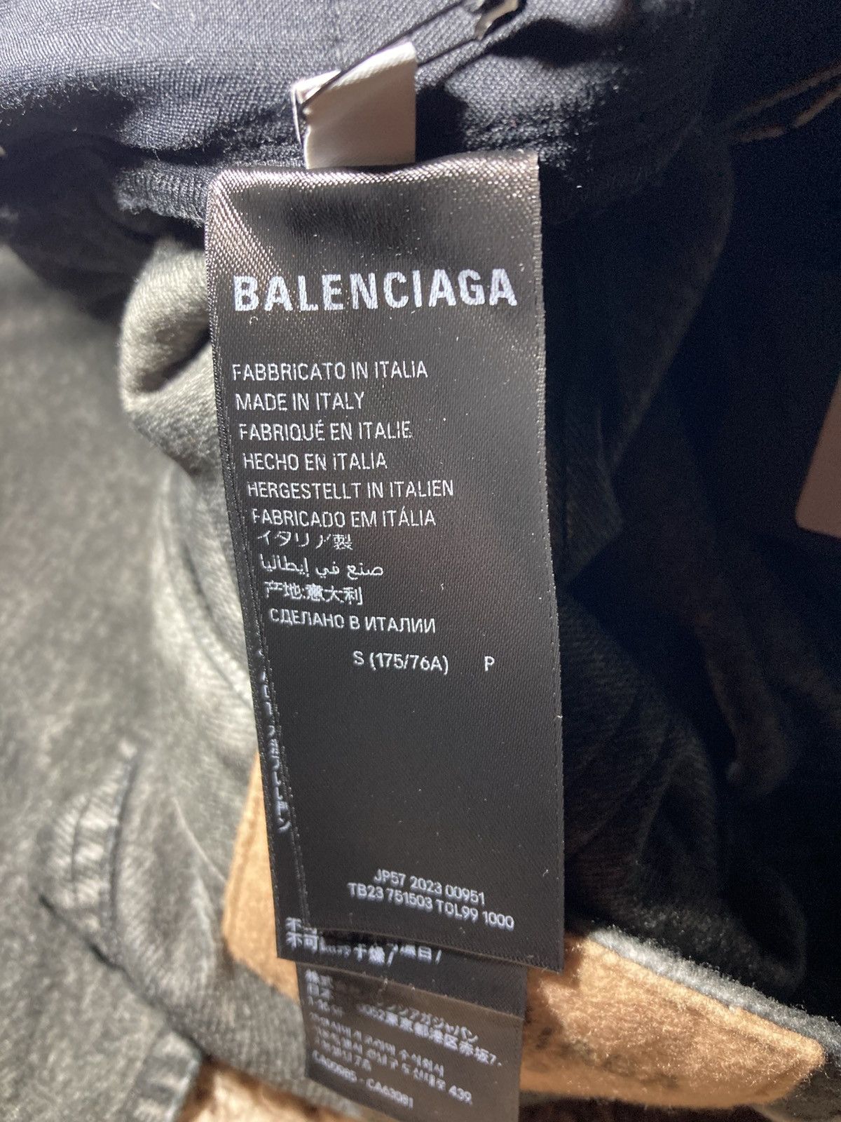 Balenciaga New SS23 Balenciaga Trompe L'oeil Flare Jeans Sweats 2023 S Size US 30 / EU 46 - 9 Thumbnail