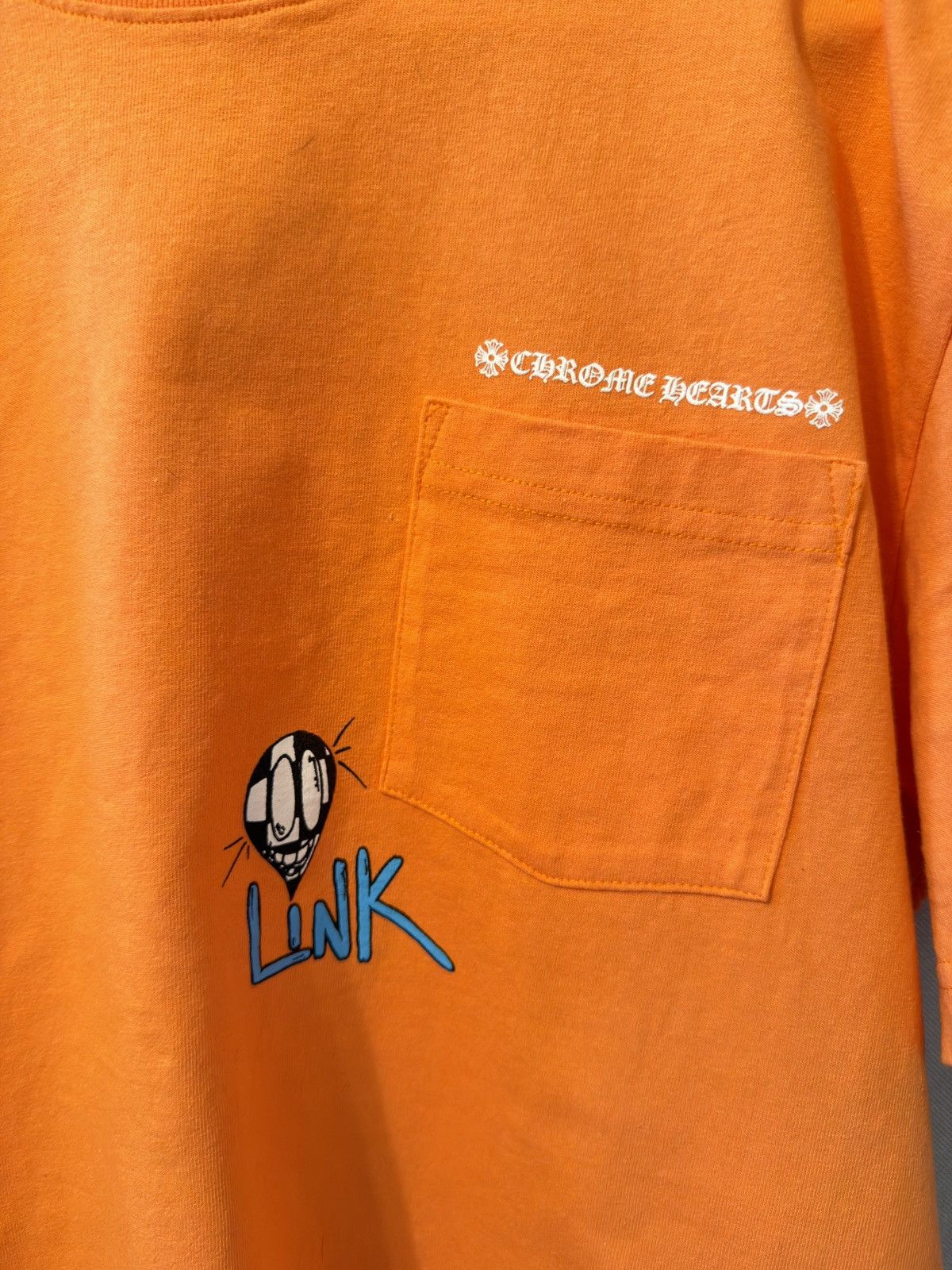 Chrome Hearts Chrome hearts x Mattyboy orange link & build t-shirt!! Size US XL / EU 56 / 4 - 2 Thumbnail