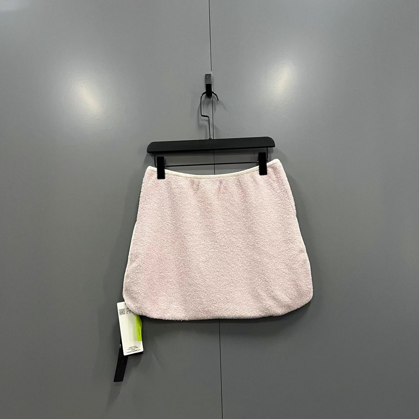 Celine Celine women's pink logo embroidery drawstring short skirt Size 32" / US 10 / IT 46 - 2 Thumbnail