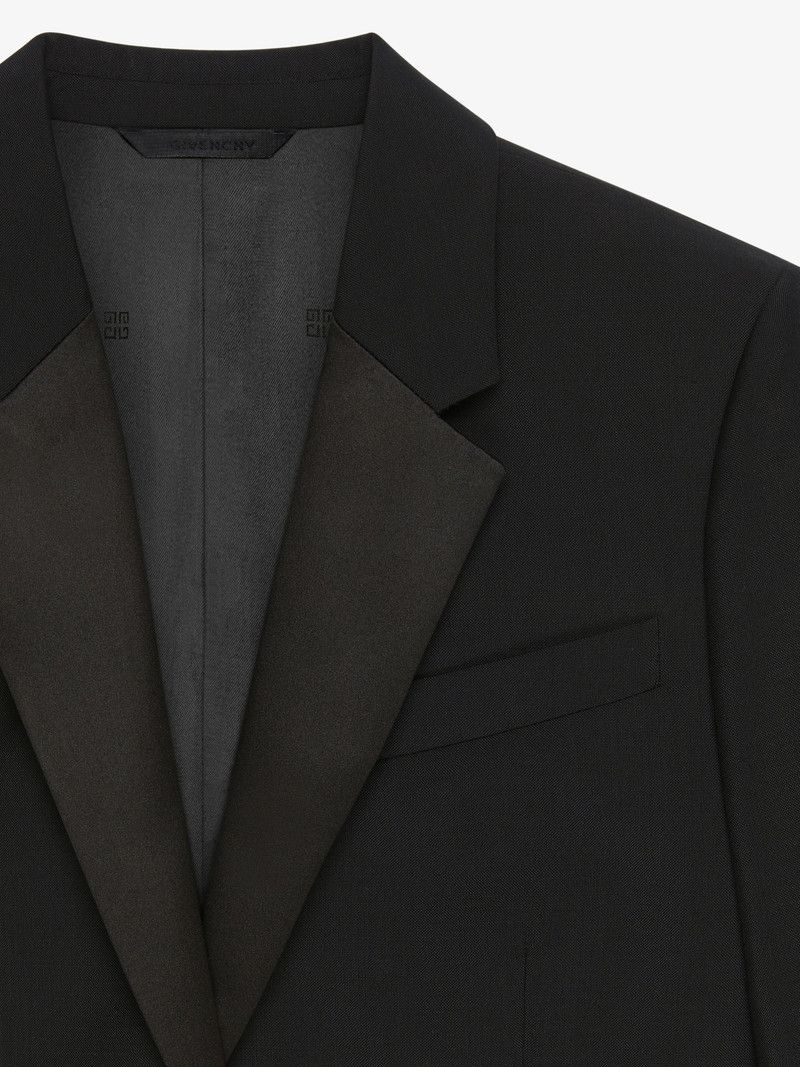 Givenchy o1w1db10326 Cropped Jacket in Black Size S / US 4 / IT 40 - 5 Thumbnail