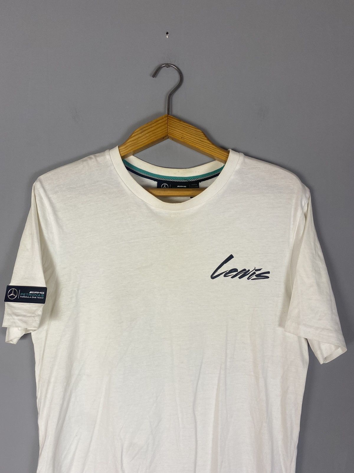 Mercedes-Benz Vintage Mercedes Hamilton tee T-shirt Size US M / EU 48-50 / 2 - 2 Thumbnail