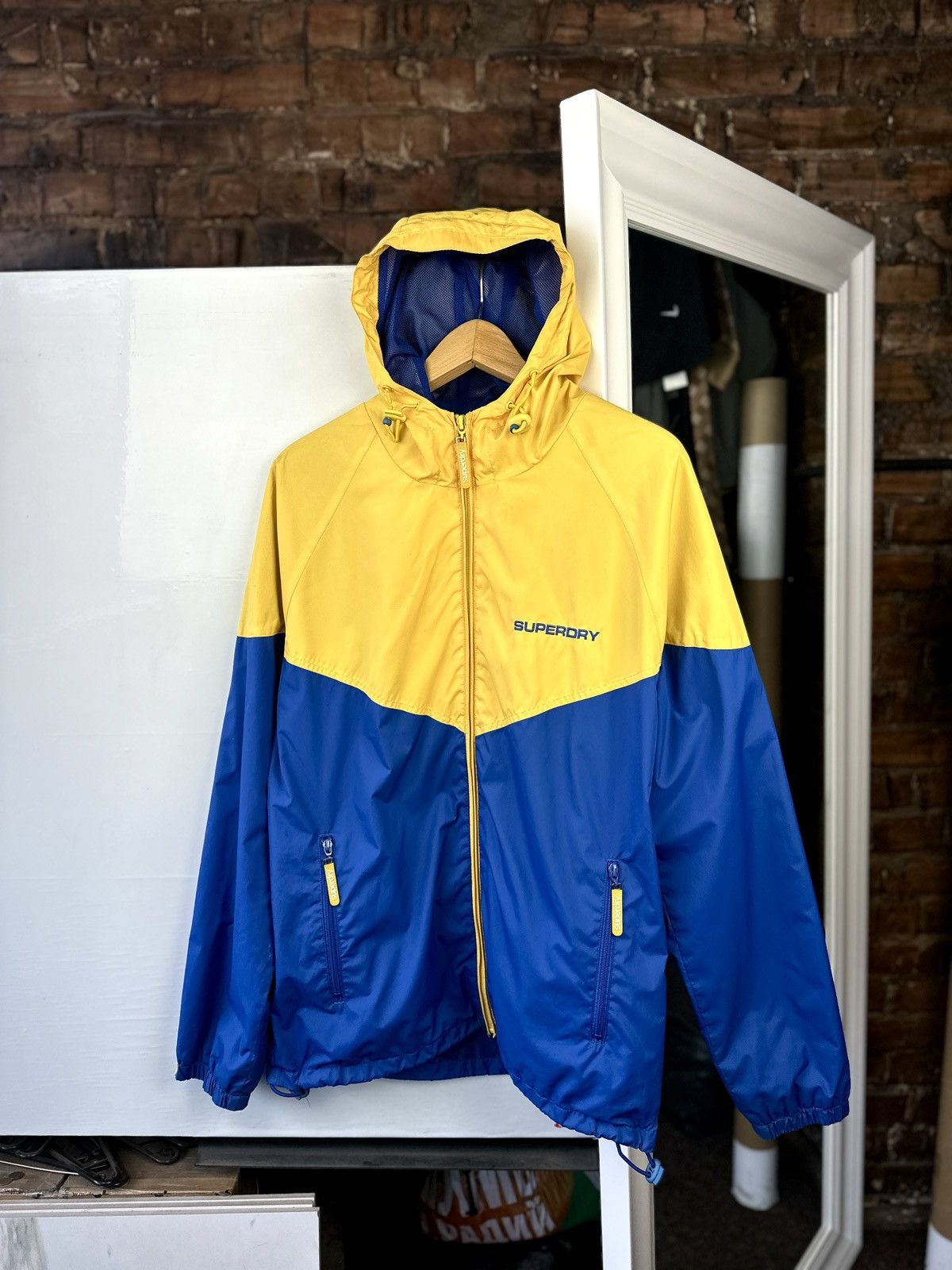 Superdry Men’s Jacket Full Zip Surepdry Sport Multicolour Size: L Size US L / EU 52-54 / 3 - 1 Thumbnail