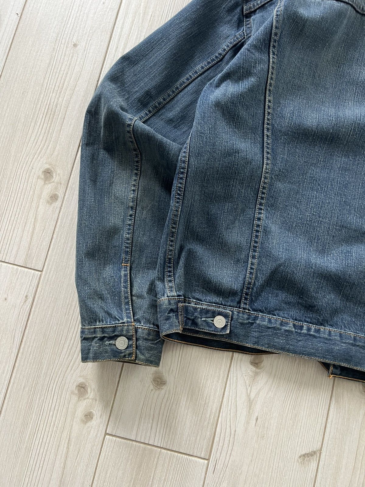 Levi's Vintage Levis Usa Trucker Denim Levis Jeans Jacket Medium Size US XL / EU 56 / 4 - 19 Thumbnail