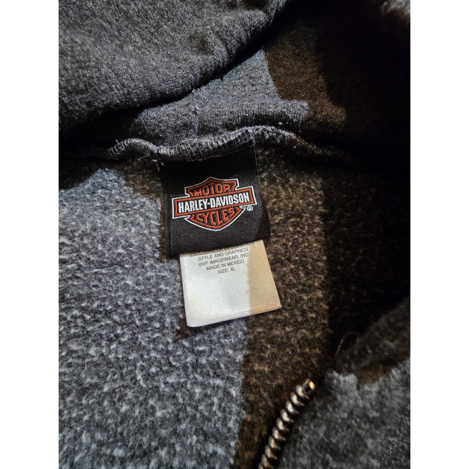 Harley Davidson Harley Davidson Men's Size Xl Full Zippered Long Sleeve Size US XL / EU 56 / 4 - 3 Thumbnail