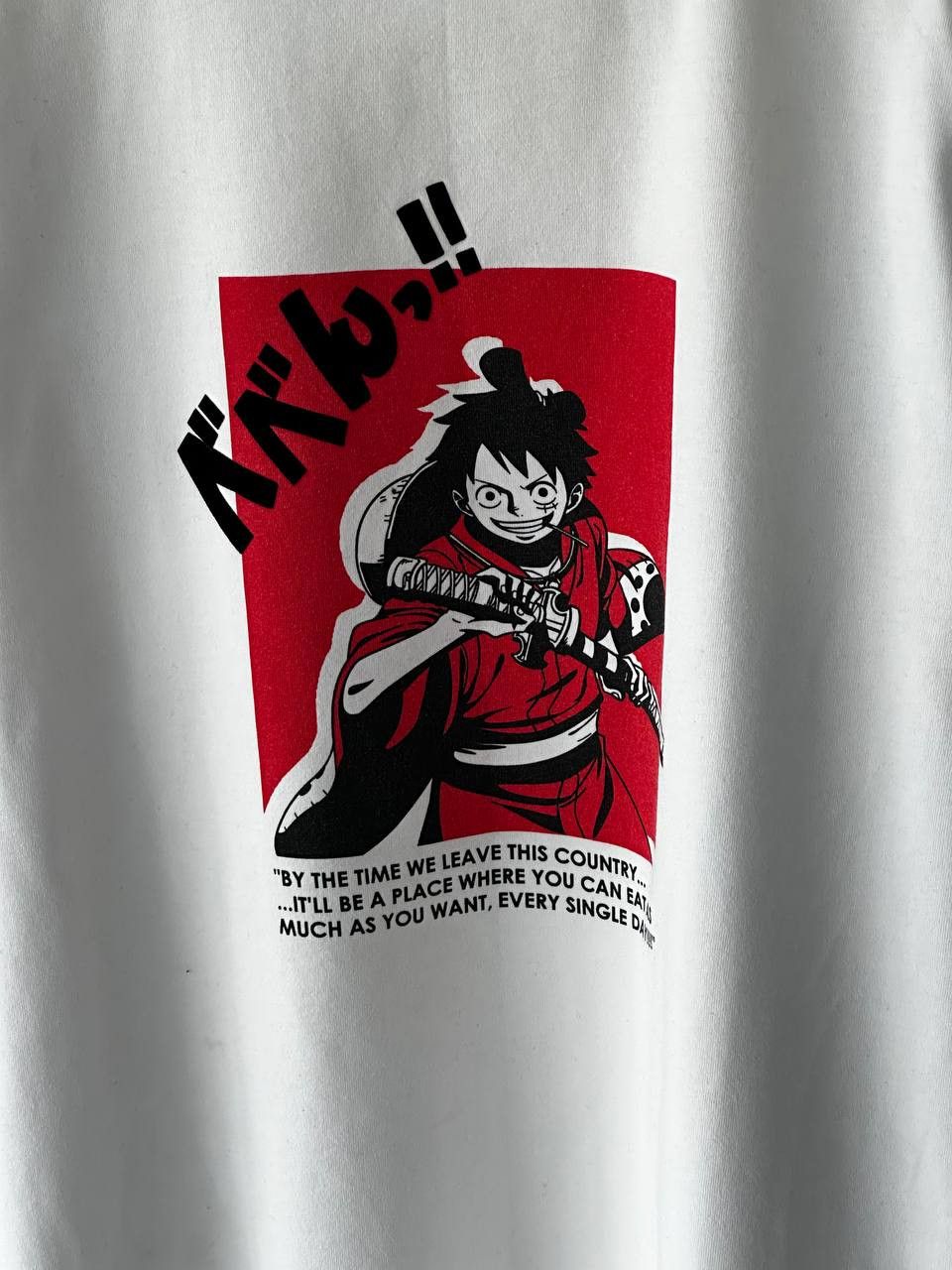 Anime × One Piece × Uniqlo UT Uniqlo One Piece Anime Luffy T-Shirt Size US L / EU 52-54 / 3 - 4 Thumbnail