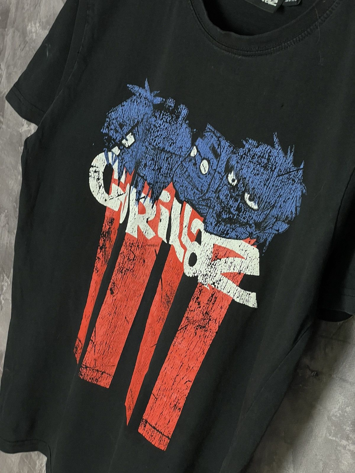 Band Tees × Hypebeast Gorillaz Vintage Y2K T Shirt like Oasis Britpop Radiohead Size US S / EU 44-46 / 1 - 5 Thumbnail