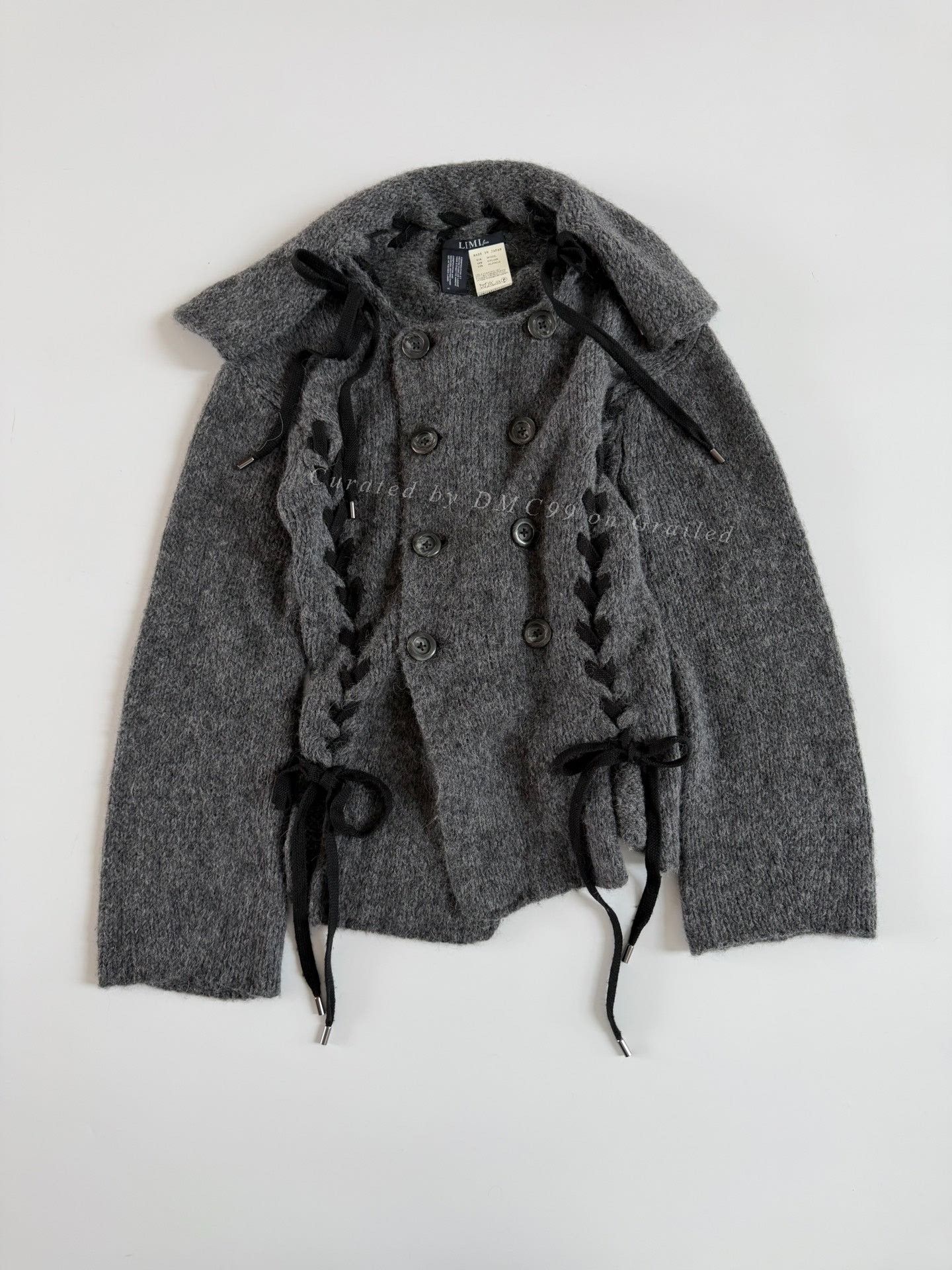 Limi Feu Limi Feu Tie Detail Knit Coat Size S / US 4 / IT 40 - 1 Thumbnail