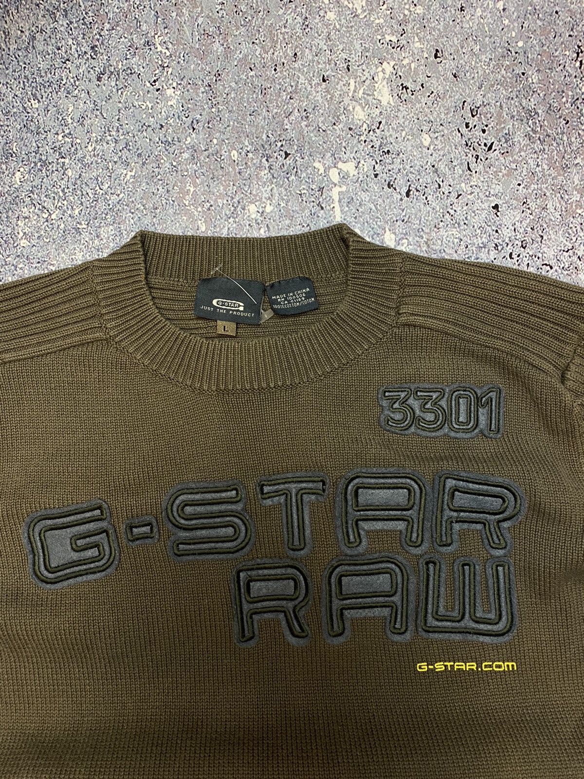 G-Star × Japanese Brand 💥AVANT GARDE G STAR RAW KNIT SWEATER Size US L / EU 52-54 / 3 - 7 Thumbnail