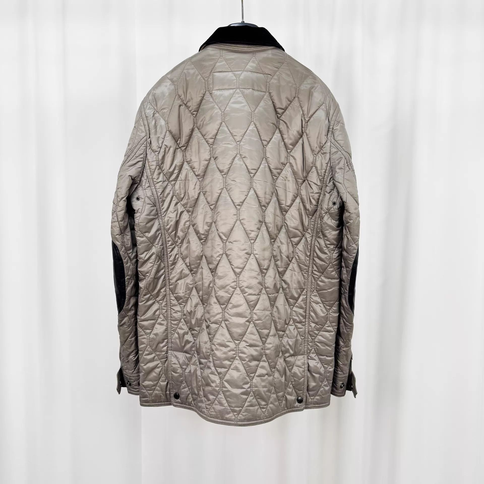Burberry Burberry Cord Collar Quilted Check M Jacket 98 New Size US M / EU 48-50 / 2 - 2 Thumbnail