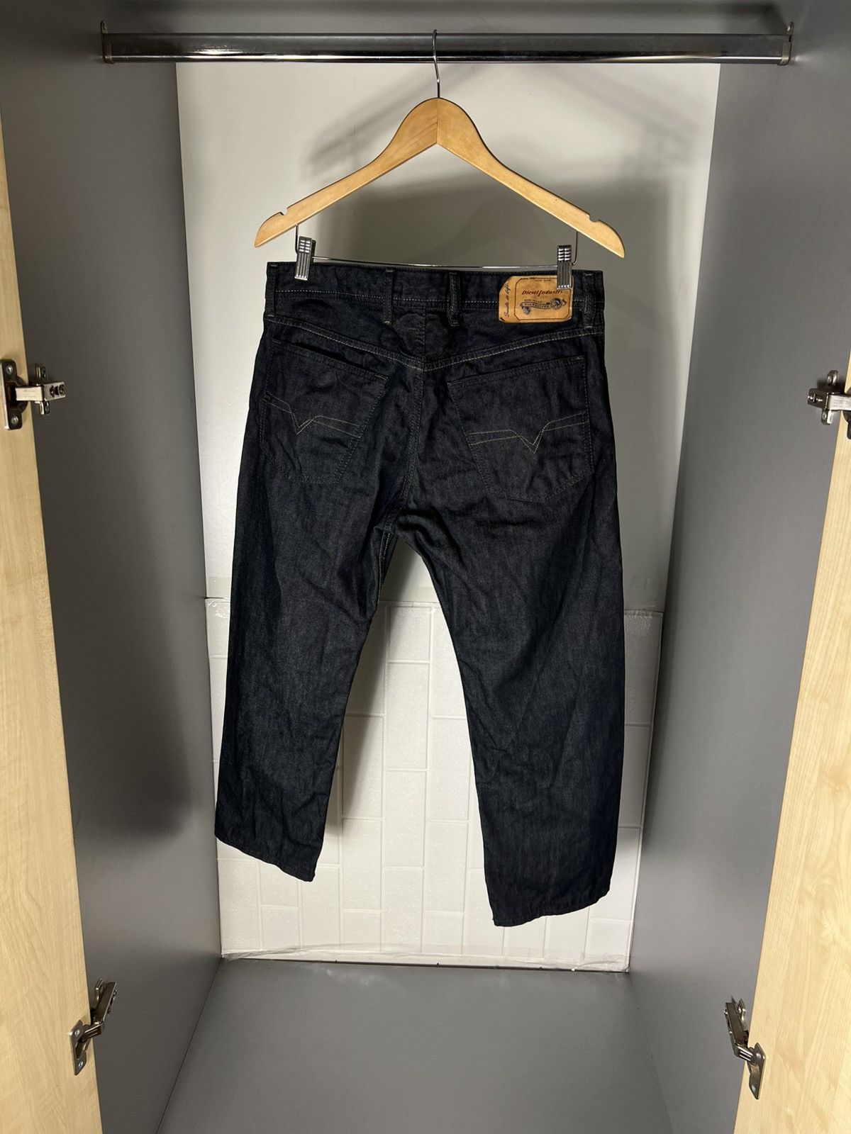 Diesel VINTAGE DIESEL INDUSTRY DENIM DIVISION JEANS CASUAL Y2K 90s Size US 32 / EU 48 - 22 Thumbnail