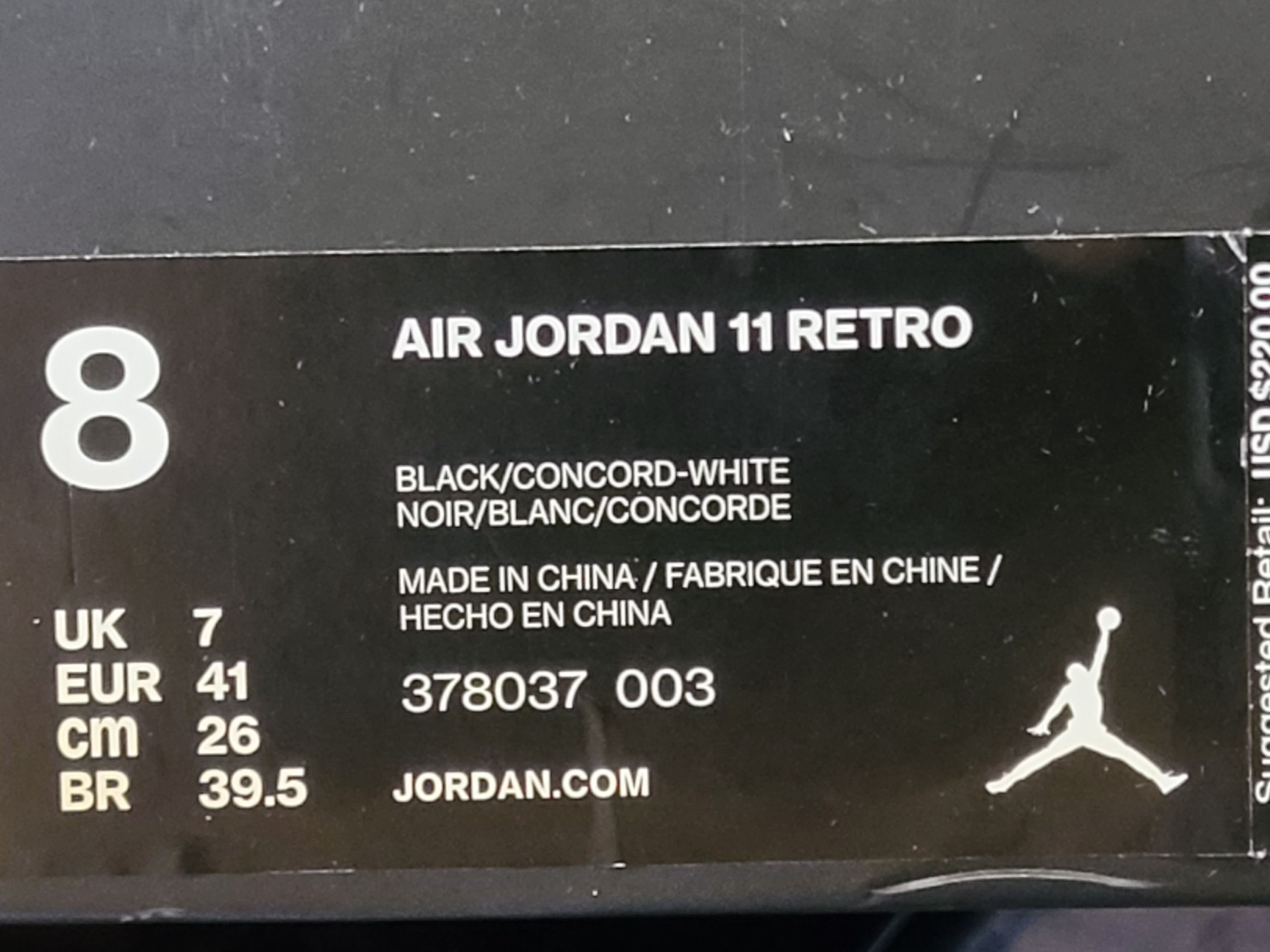 Other Jordan 11 space jam 2016 release Size US 8 / EU 41 - 8 Thumbnail