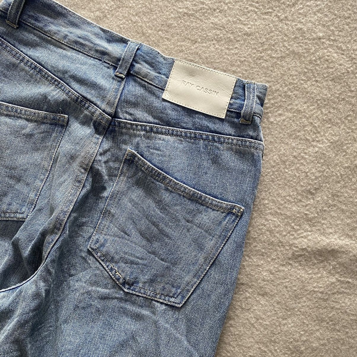 Hysteric Glamour × If Six Was Nine × Le Grande Bleu (L.G.B.) Ray Cassin Baggy Wide Jeans w26 Size 26" / US 2 / IT 38 - 12 Thumbnail