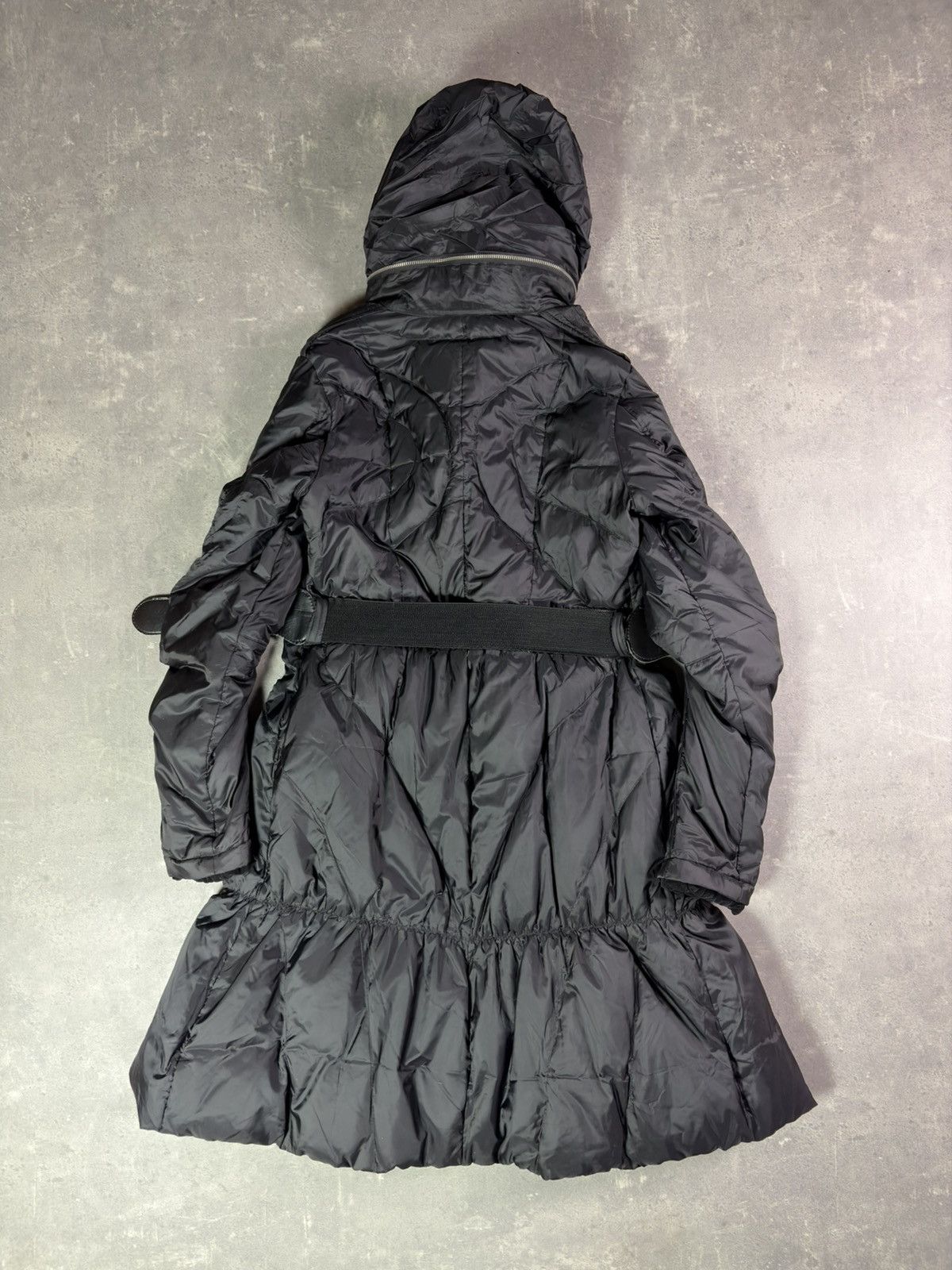 Marithe + Francois Girbaud 00s Marithe + Francois Girbaud Hybrid Hooded Puffer Parka L Size L / US 10 / IT 46 - 3 Thumbnail