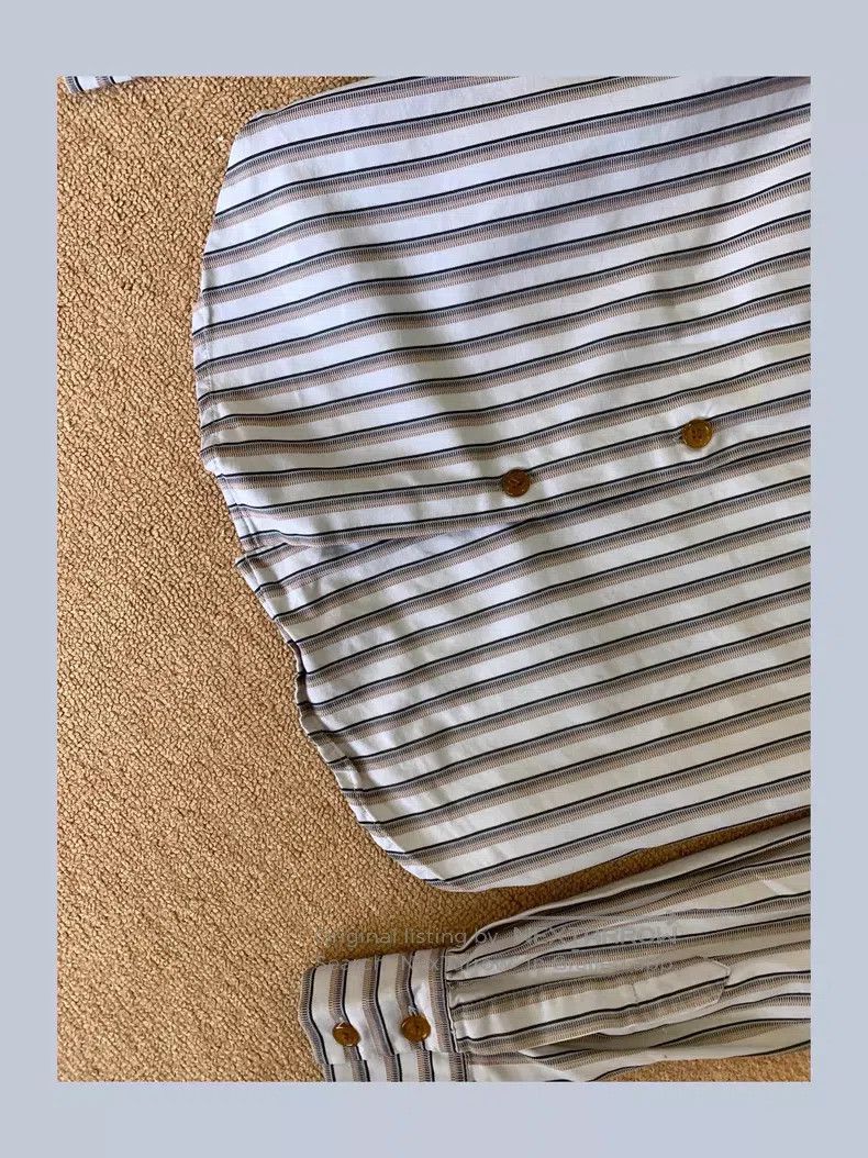 Vivienne Westwood Vivienne Westwood Striped Shirt Vintage Used Size M / US 6-8 / IT 42-44 - 6 Thumbnail