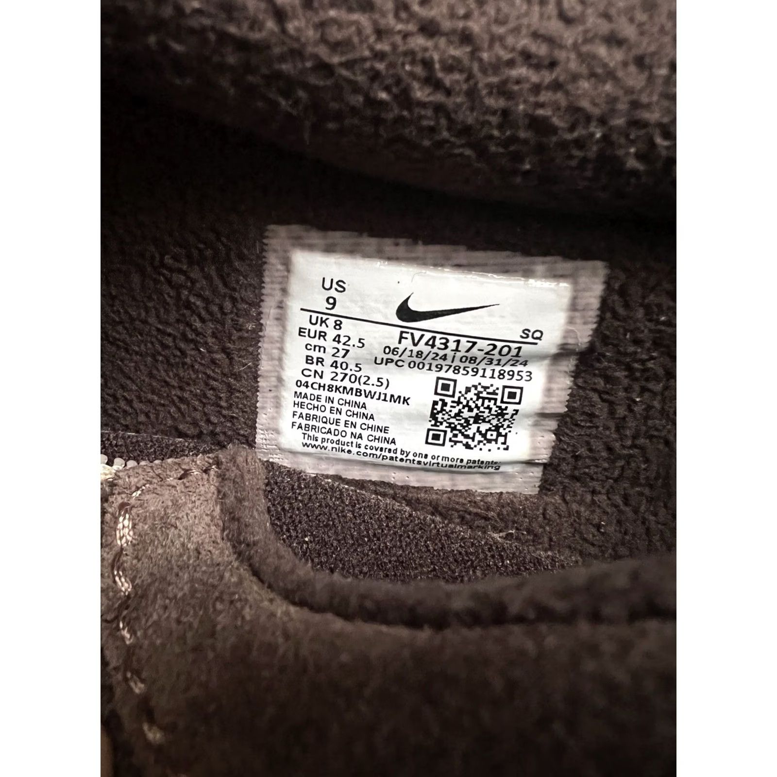 Nike NIKE ACG IZY BARROQUE BROWN ZIP SLIP ON MEN'S SIZE US 9 UK 8 EU 42.5 Size US 8 / EU 41 - 7 Thumbnail