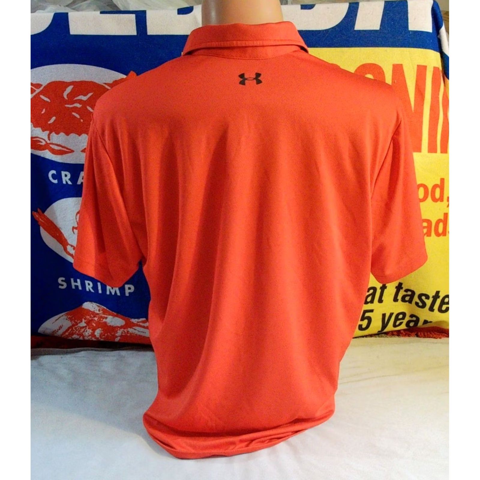 Under Armour Under Armour Racing Polo Shirt Men 2XL Red Casual Car Sports Castrol Embroidered着 Size US XXL / EU 58 / 5 - 4 Thumbnail
