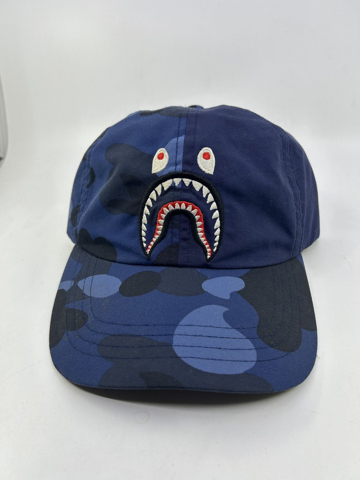 Bape Color Camo Shark Panel Cap Grailed