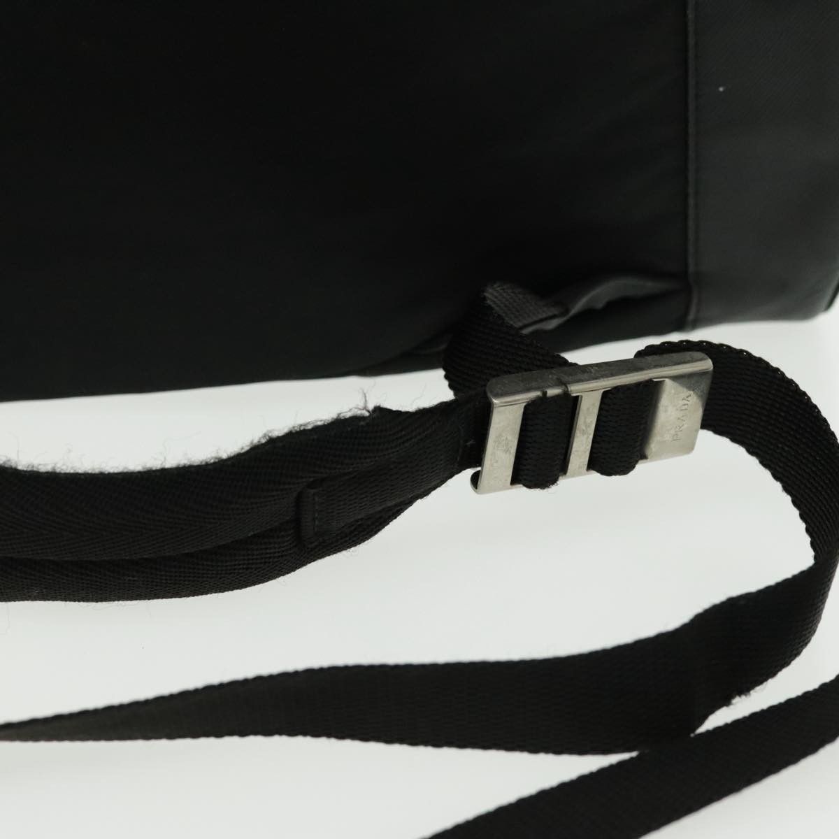 Prada PRADA Backpack Nylon Black Silver Size ONE SIZE - 9 Thumbnail