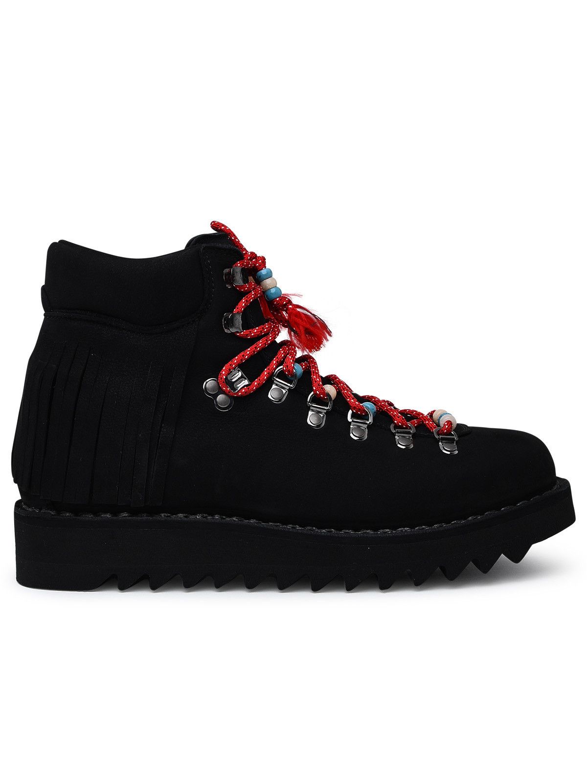 image of Alanui Roccia Black Leather Boots, Men's (Size 7)