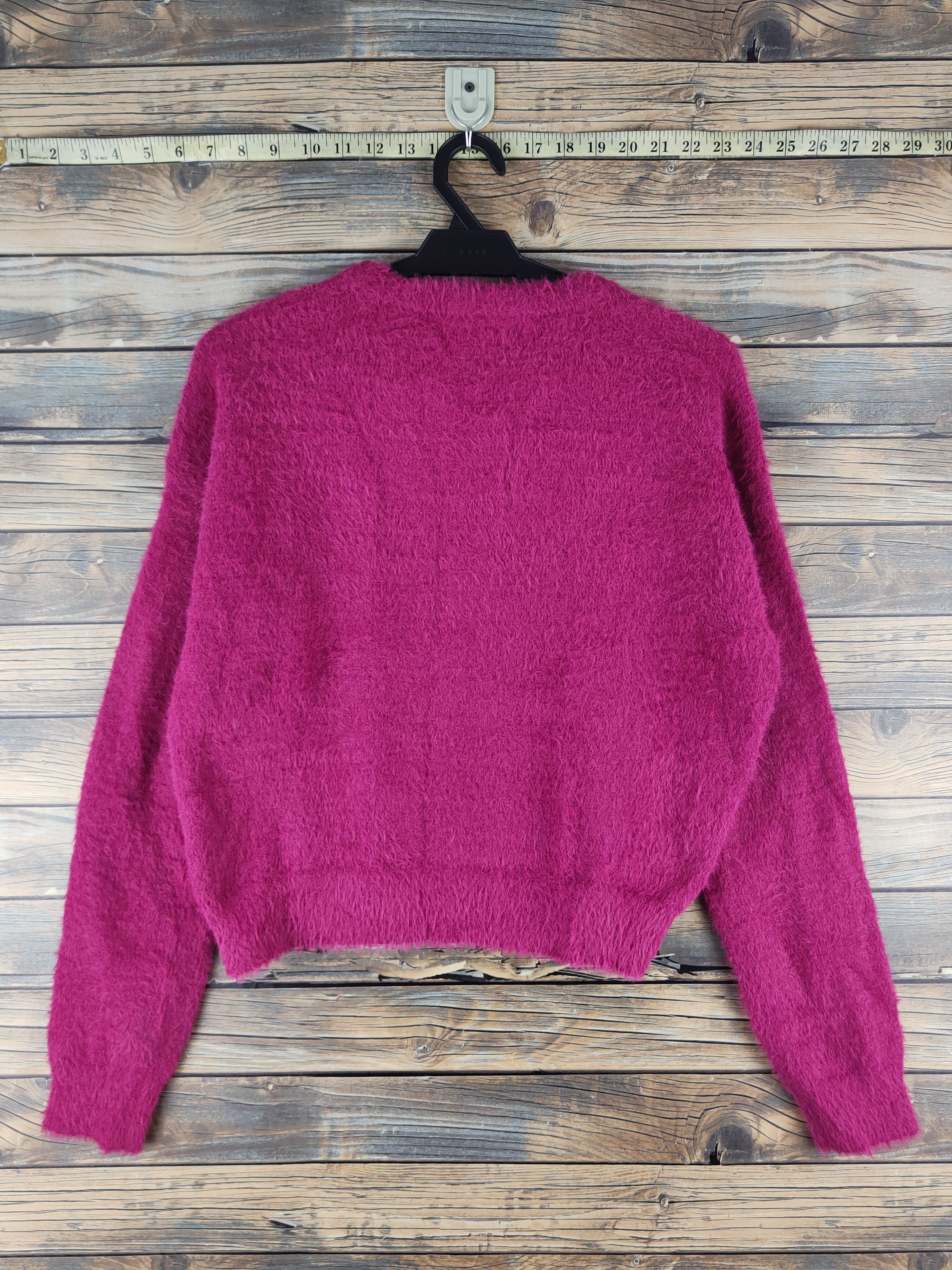 Japanese Brand DLL Talk About Love fur mohair shaggy knitwear #46-518 Size M / US 6-8 / IT 42-44 - 8 Thumbnail