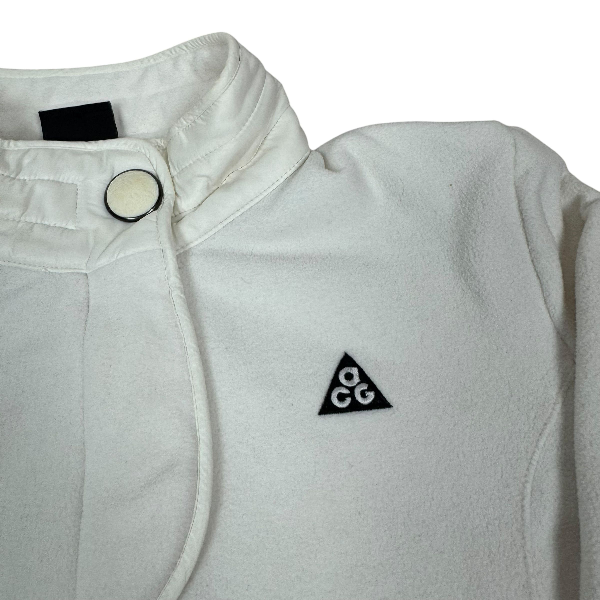 Nike × Nike ACG Nike ACG Women’s White Therma Fit Full Zip Fleece Jacket M Size M / US 6-8 / IT 42-44 - 4 Thumbnail