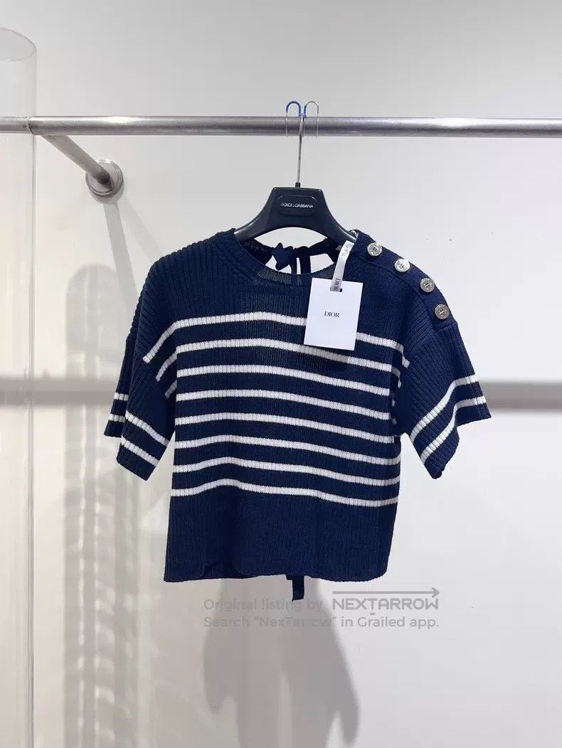 Dior Dior Short sleeves with gold buttons Size XS / US 0-2 / IT 36-38 - 1 Thumbnail