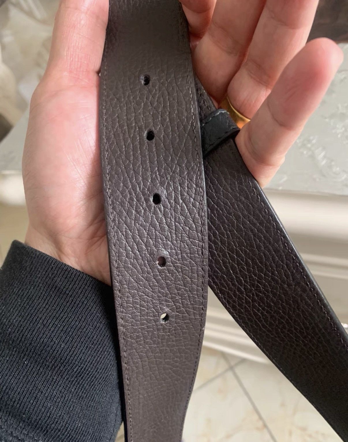 Gucci Gucci genuine leather belt K16 Size ONE SIZE - 7 Thumbnail