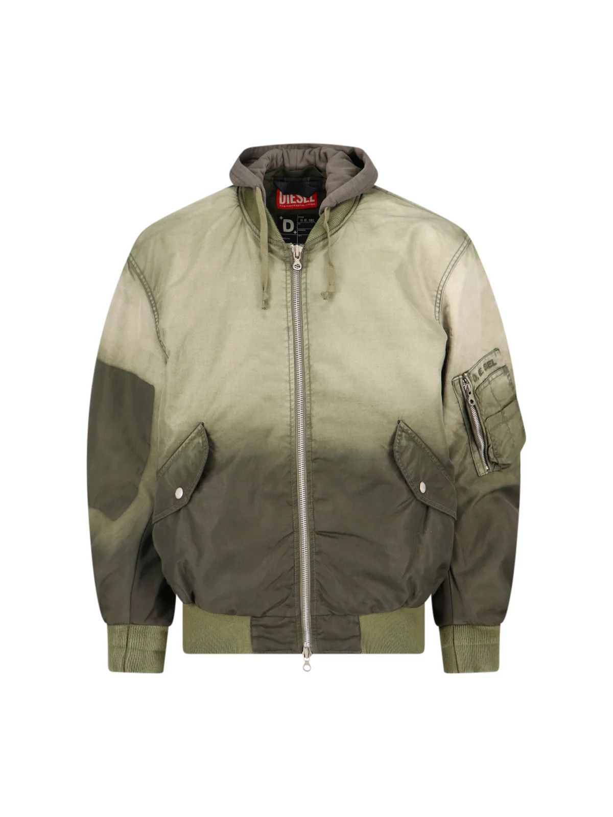 Diesel Diesel J-Common Hooded Bomber Jacket Size XS IT44 Size US XS / EU 42 / 0 - 1 Thumbnail