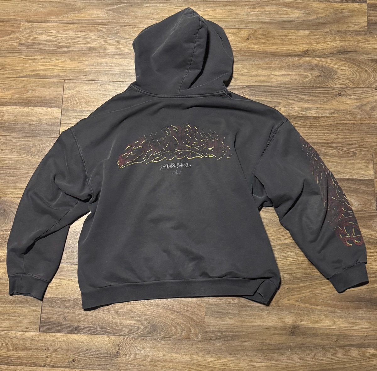 Balenciaga Offshore Zip Up Hoodie