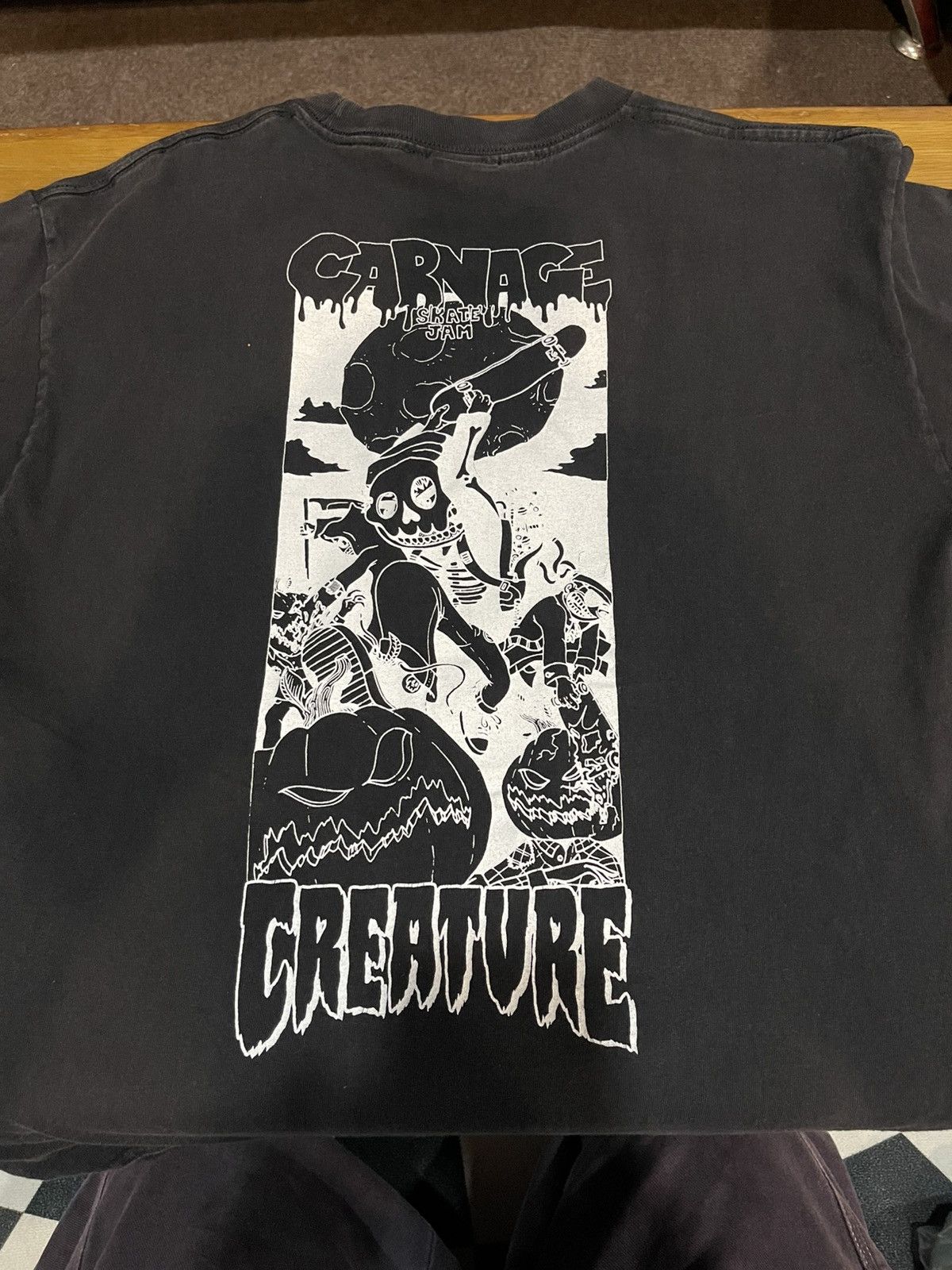 Creature Skateboards Vintage Creature x Central Coast Carnage skate jam T Shirt Size US L / EU 52-54 / 3 - 5 Thumbnail