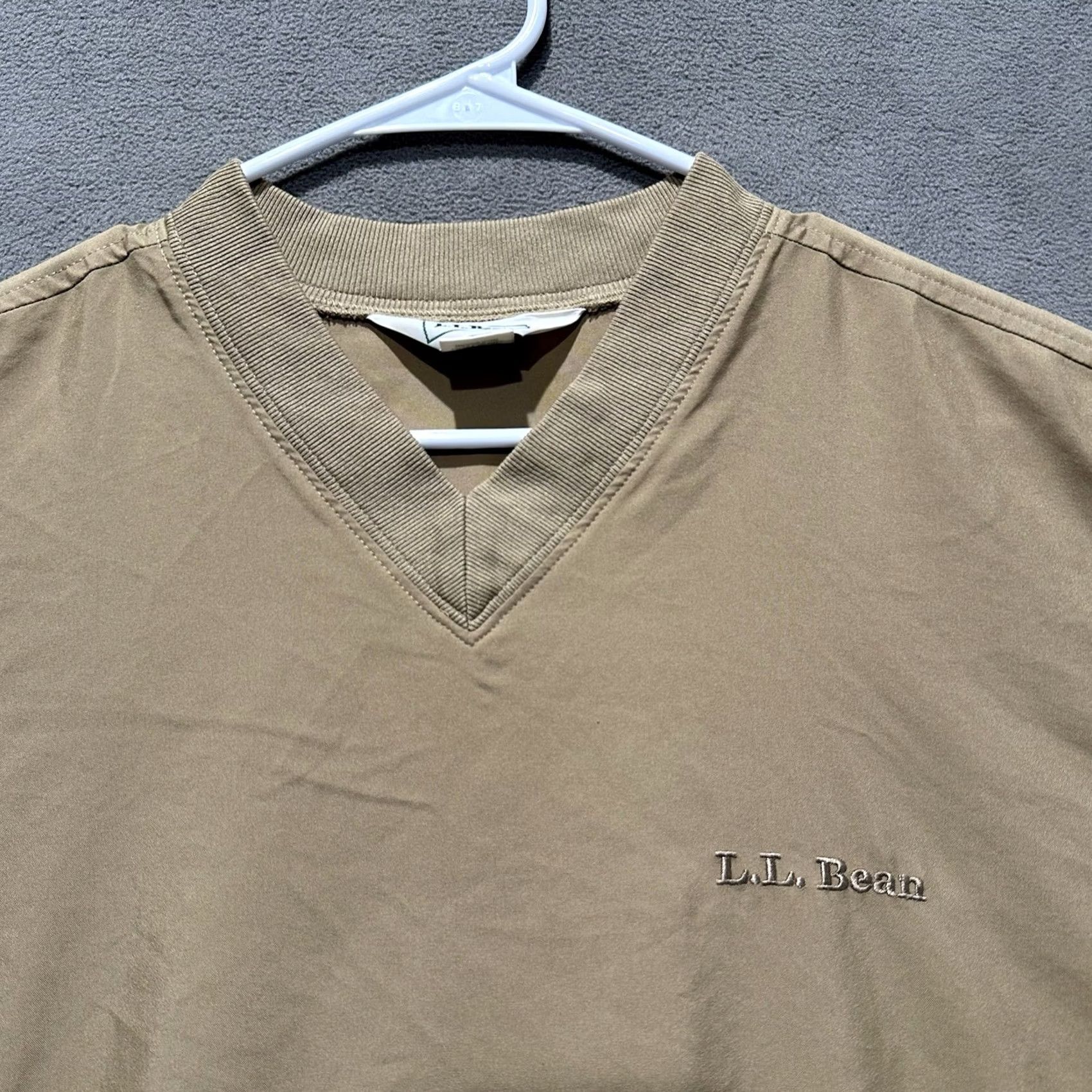 Vintage VINTAGE L.L. Bean Jacket Mens XL Beige Tan Windbreaker Lightweight CK KR31 GUC Size US XL / EU 56 / 4 - 3 Thumbnail