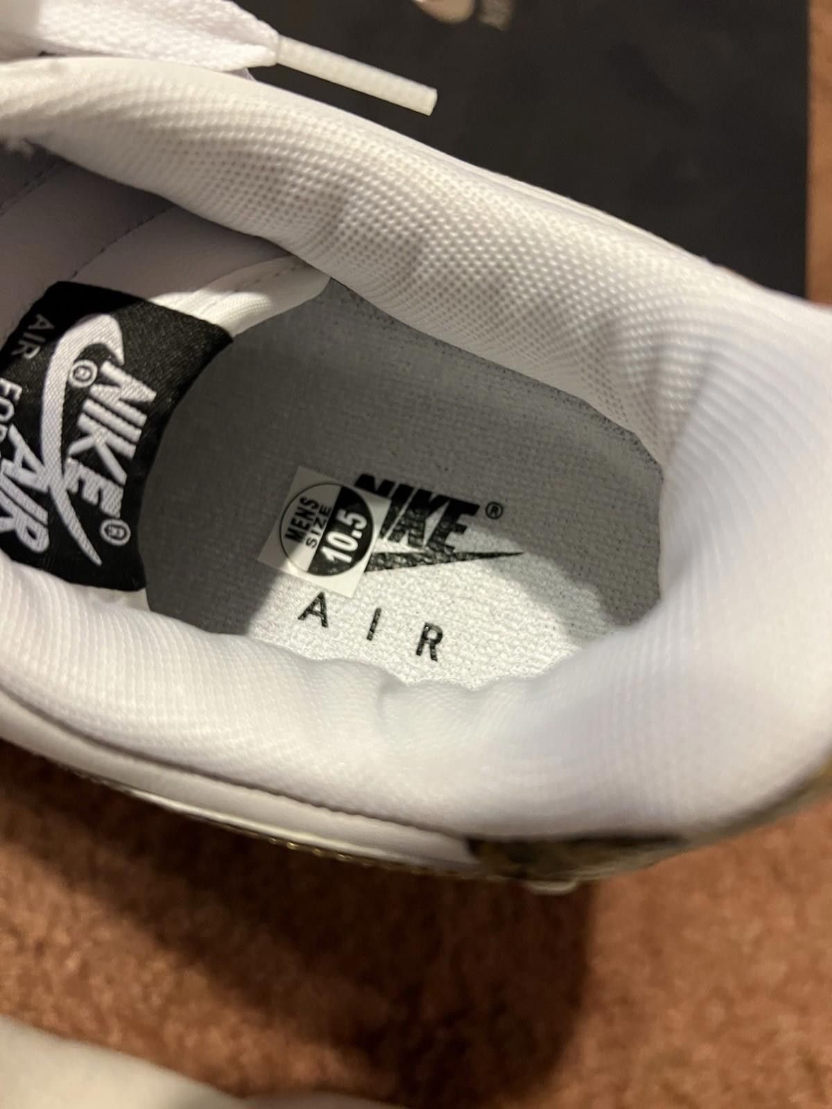 Nike 2019 Nike Men's Air Force 1 Ivory Snake AO1635-100 US10.5 Size US 10.5 / EU 43-44 - 8 Thumbnail
