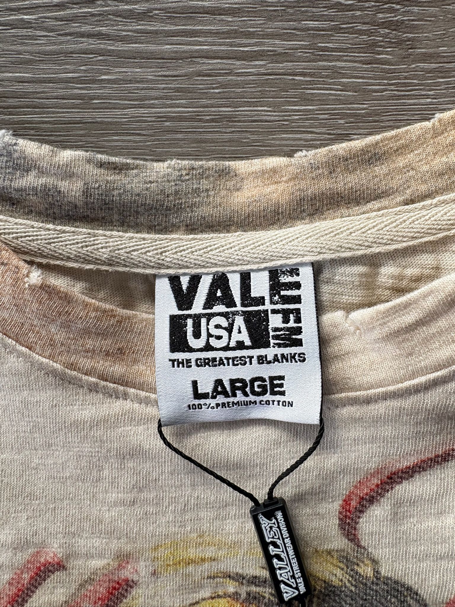 Vale Vale Forever "Dream" Tee (Cream) Size US L / EU 52-54 / 3 - 2 Thumbnail
