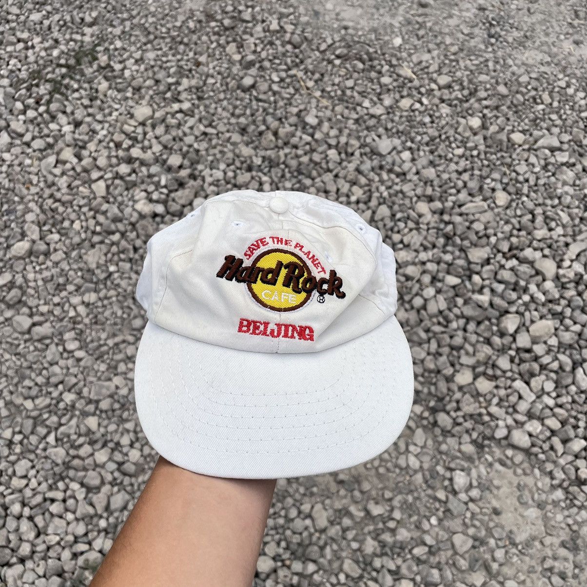 Hard Rock Cafe × Vintage 90s dad cap Hard Rock cafe BEIJING save the planet hat love Size ONE SIZE - 1 Thumbnail