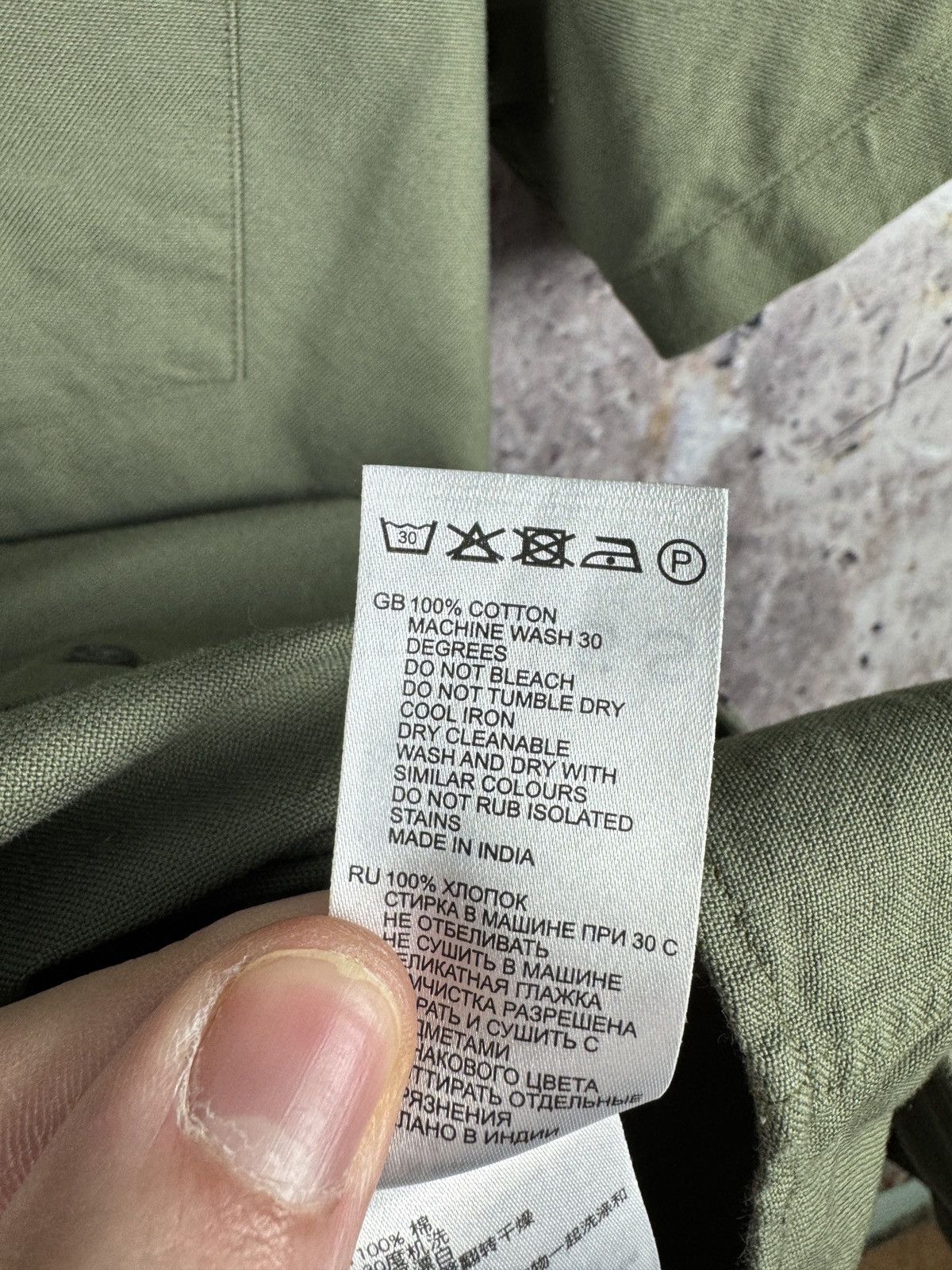 Reiss Reiss Short-Sleeve Button-Down Shirt – Olive Green Size L Size US L / EU 52-54 / 3 - 8 Thumbnail