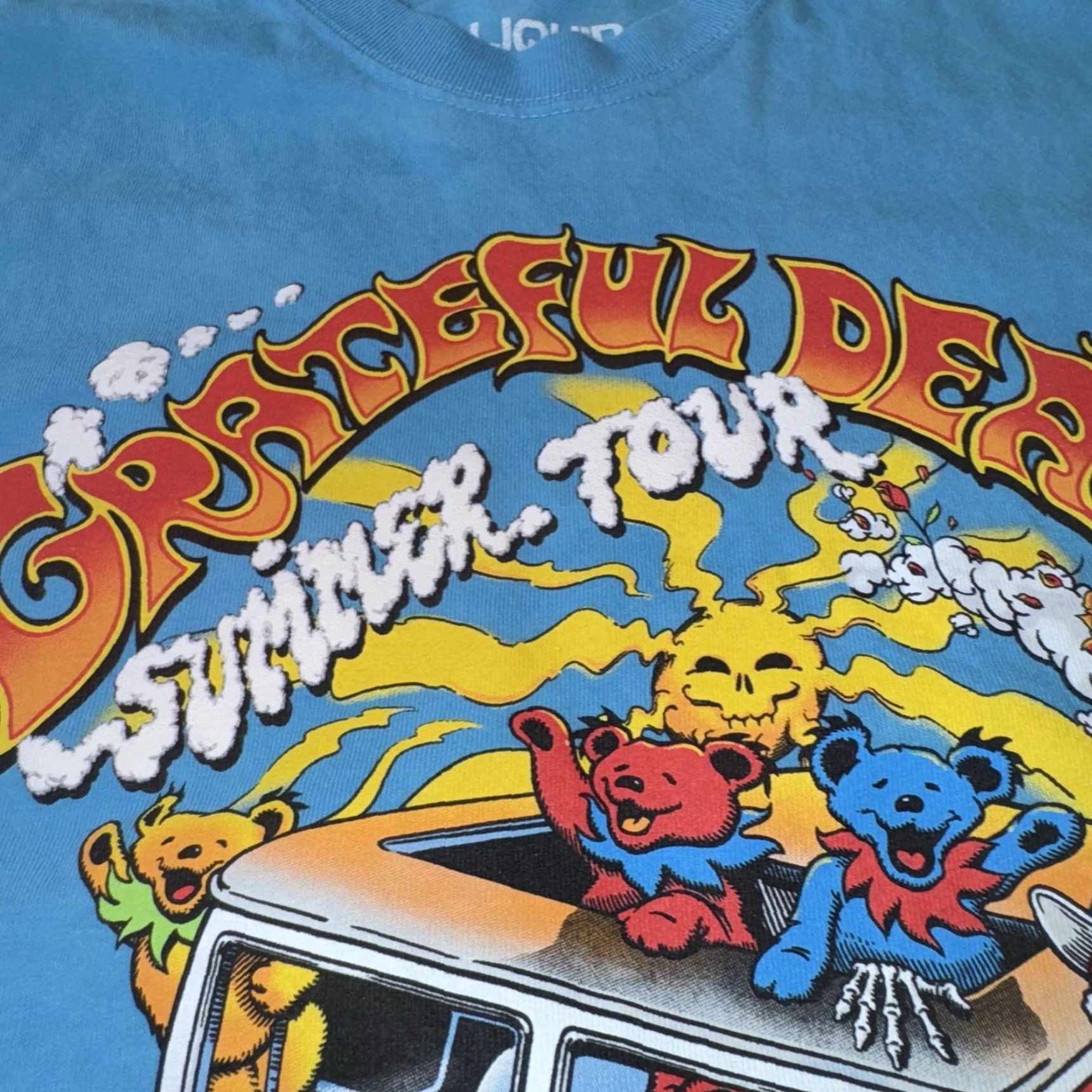 Liquid Blue Grateful Dead Liquid Blue Shirt Adult Size Medium Blue Summer Tour Size US M / EU 48-50 / 2 - 4 Thumbnail