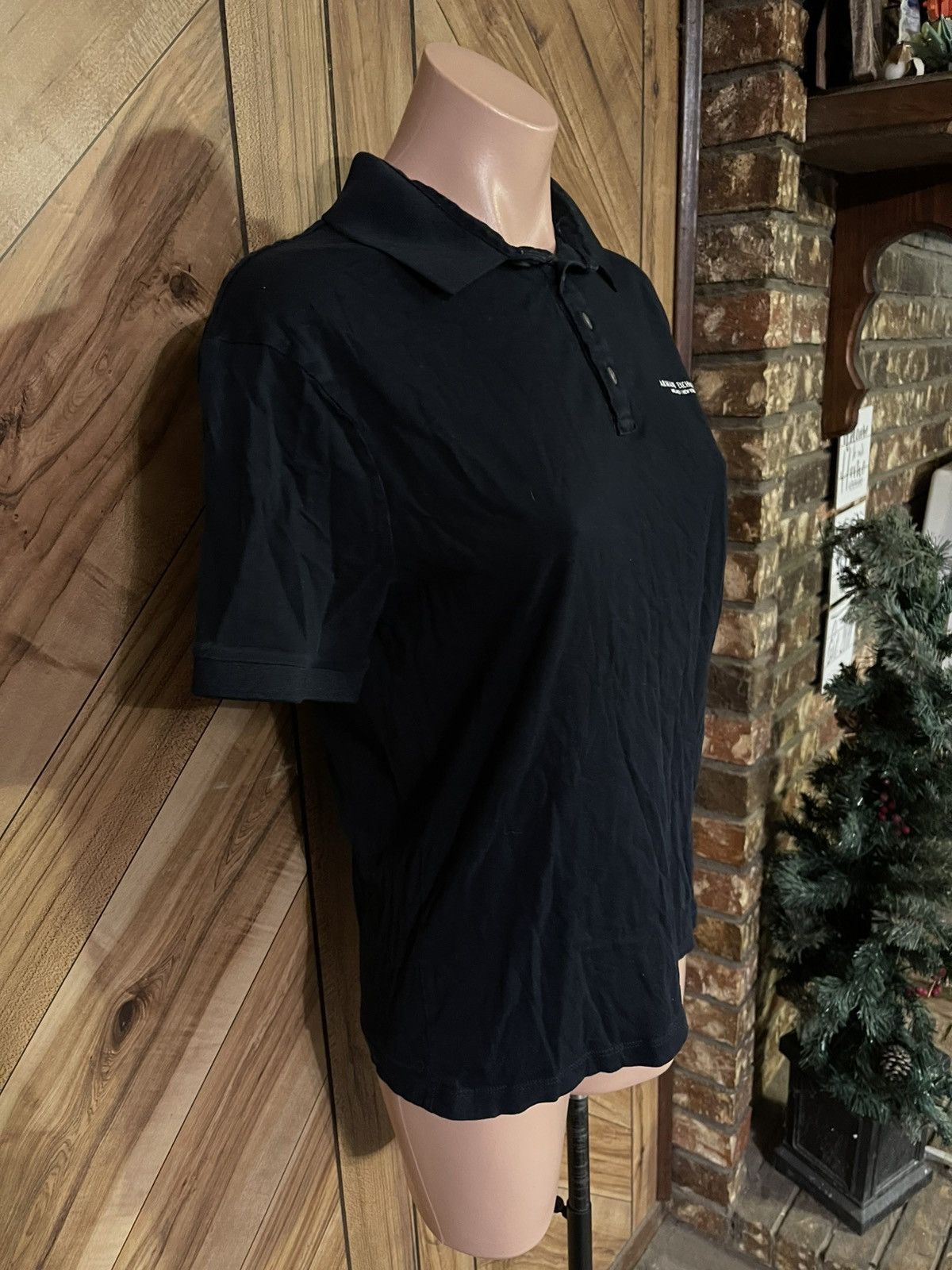 Armani Exchange Armani Exchange Men’s Small Black Milan/New York Jersey Polo Size US S / EU 44-46 / 1 - 4 Thumbnail