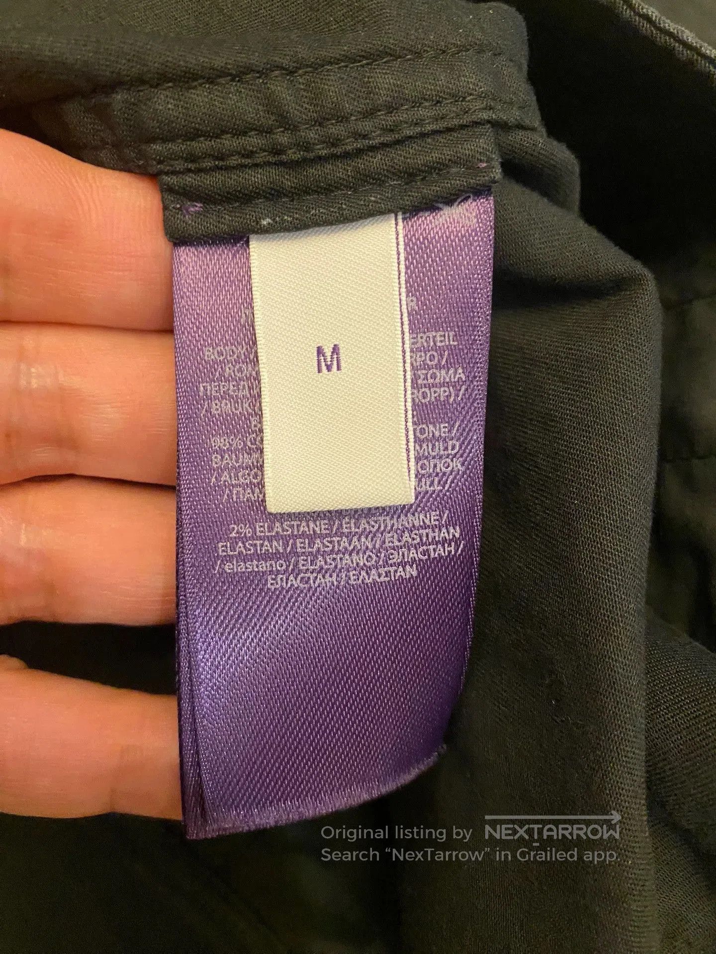 Polo Ralph Lauren Black Button. Size US M / EU 48-50 / 2 - 7 Thumbnail