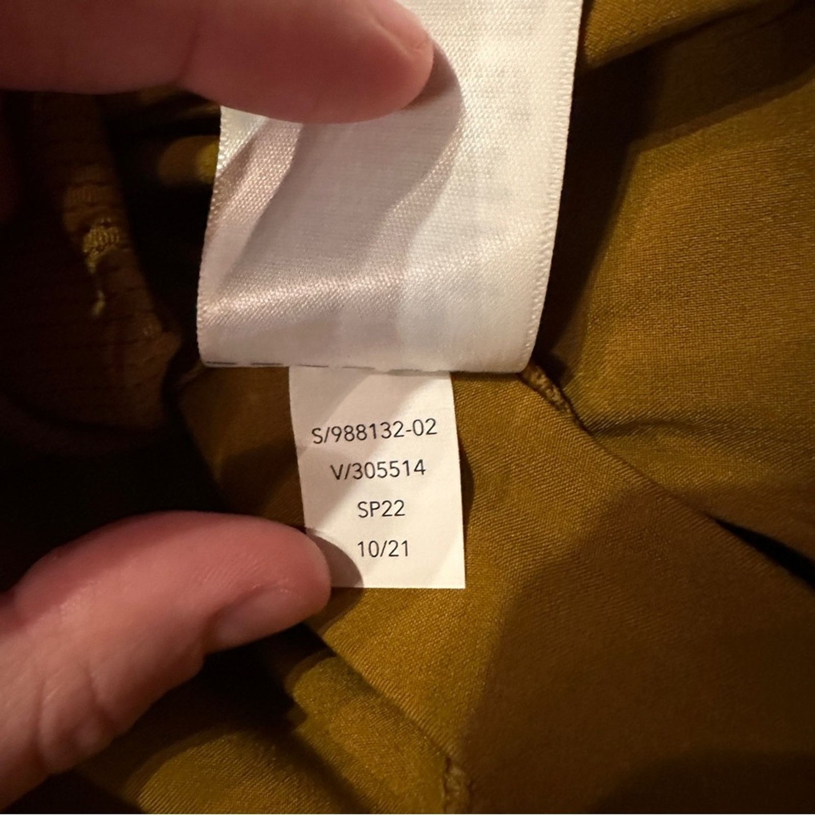 Athleta Athleta Vienna Jupe Cargo Skort in Brass Yellow Size 16 Size 38" / US 16 / IT 52 - 8 Thumbnail