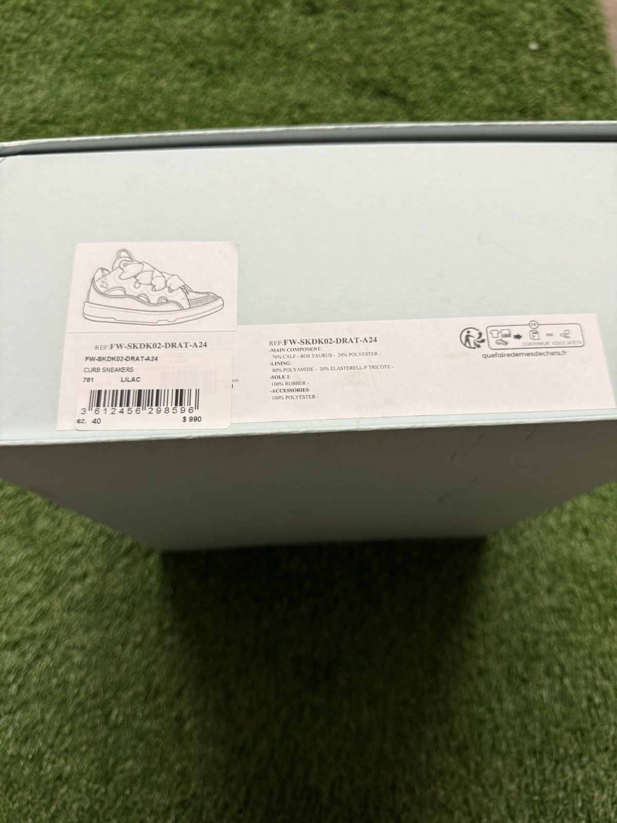 Lanvin Lanvin Curb Sneaker ‘Purple’ Size US 5.5 / EU 38 - 7 Thumbnail