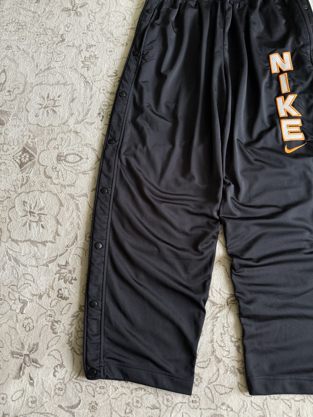 Nike Vintage 90s Nike Baggy Track Pants Big Logo Button Up Swoosh Size US 36 / EU 52 - 5 Thumbnail
